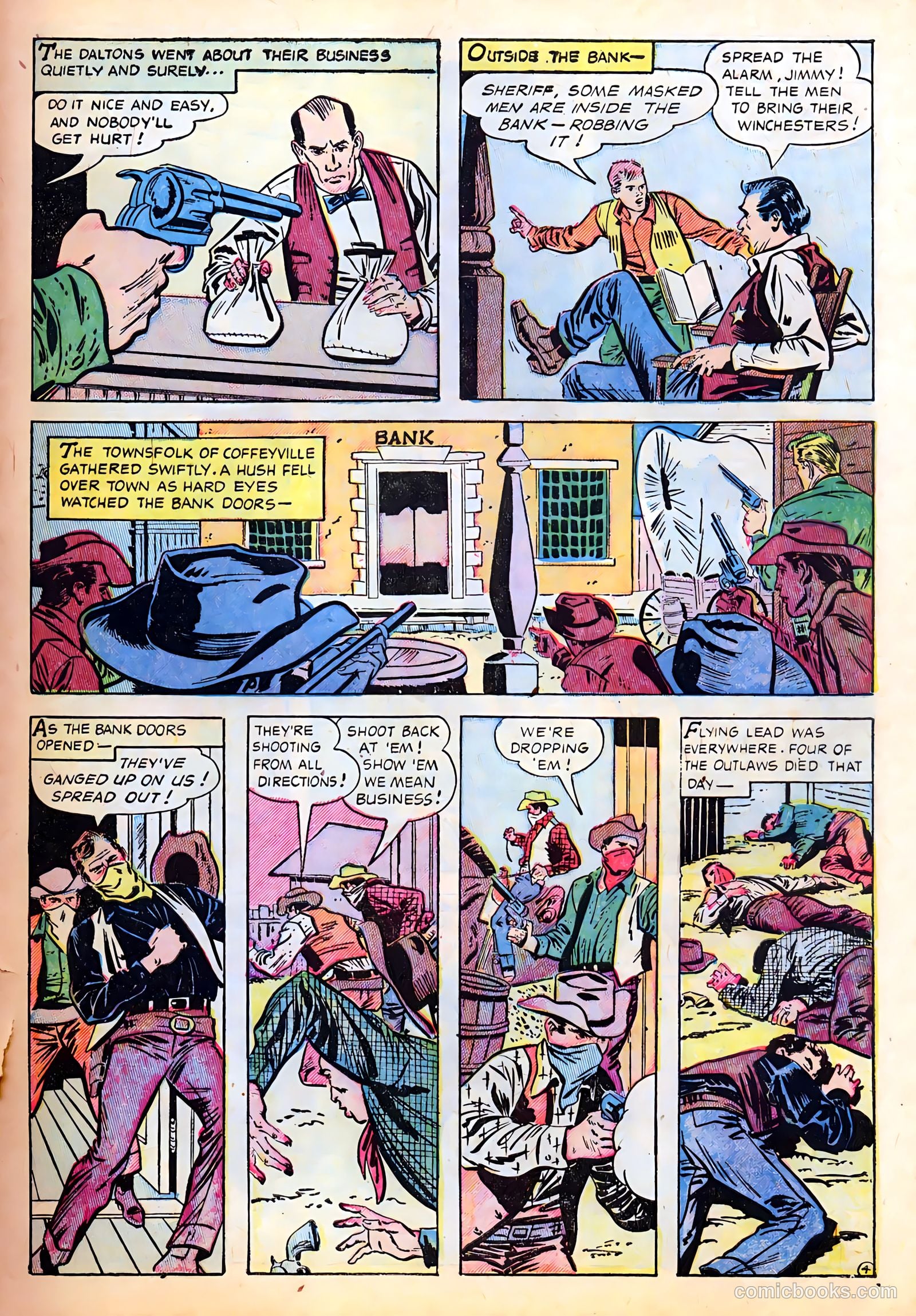 Badmen of the West #1 (1951) — page 31 of 36