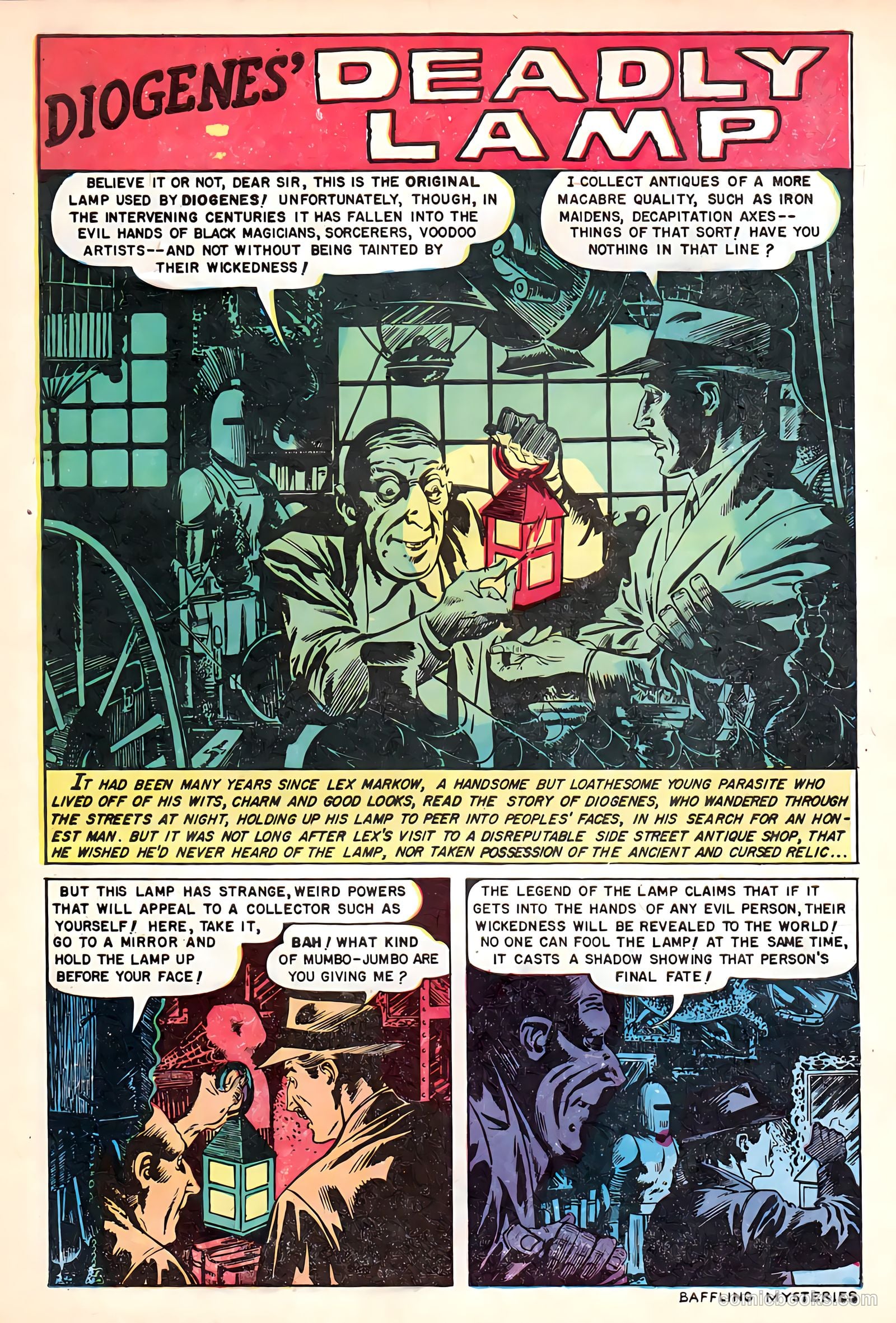 Baffling Mysteries #10 (1952) — page 3 of 36