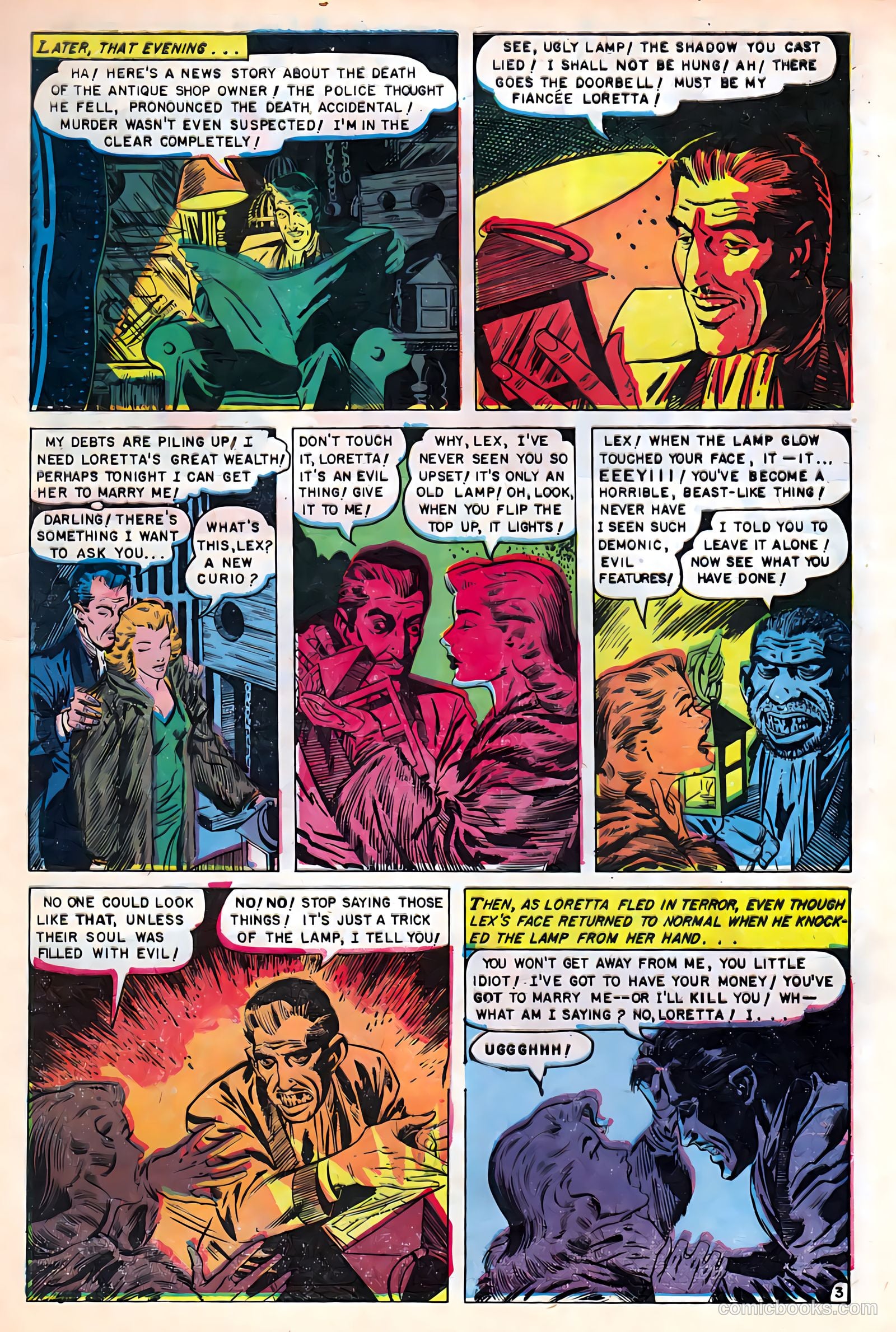 Baffling Mysteries #10 (1952) — page 5 of 36
