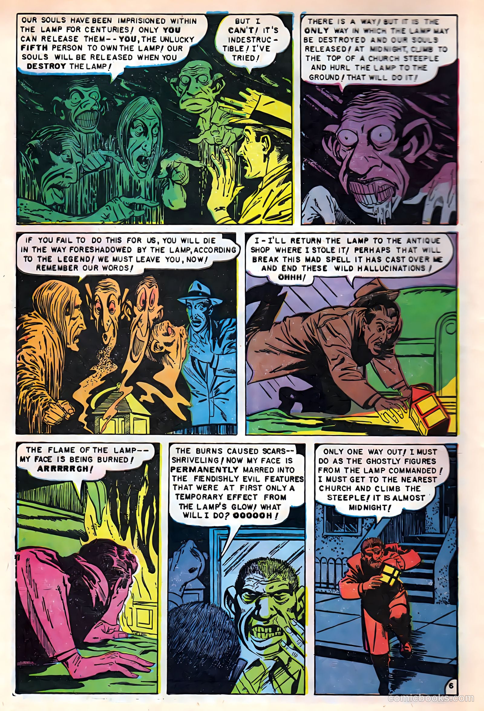 Baffling Mysteries #10 (1952) — page 8 of 36
