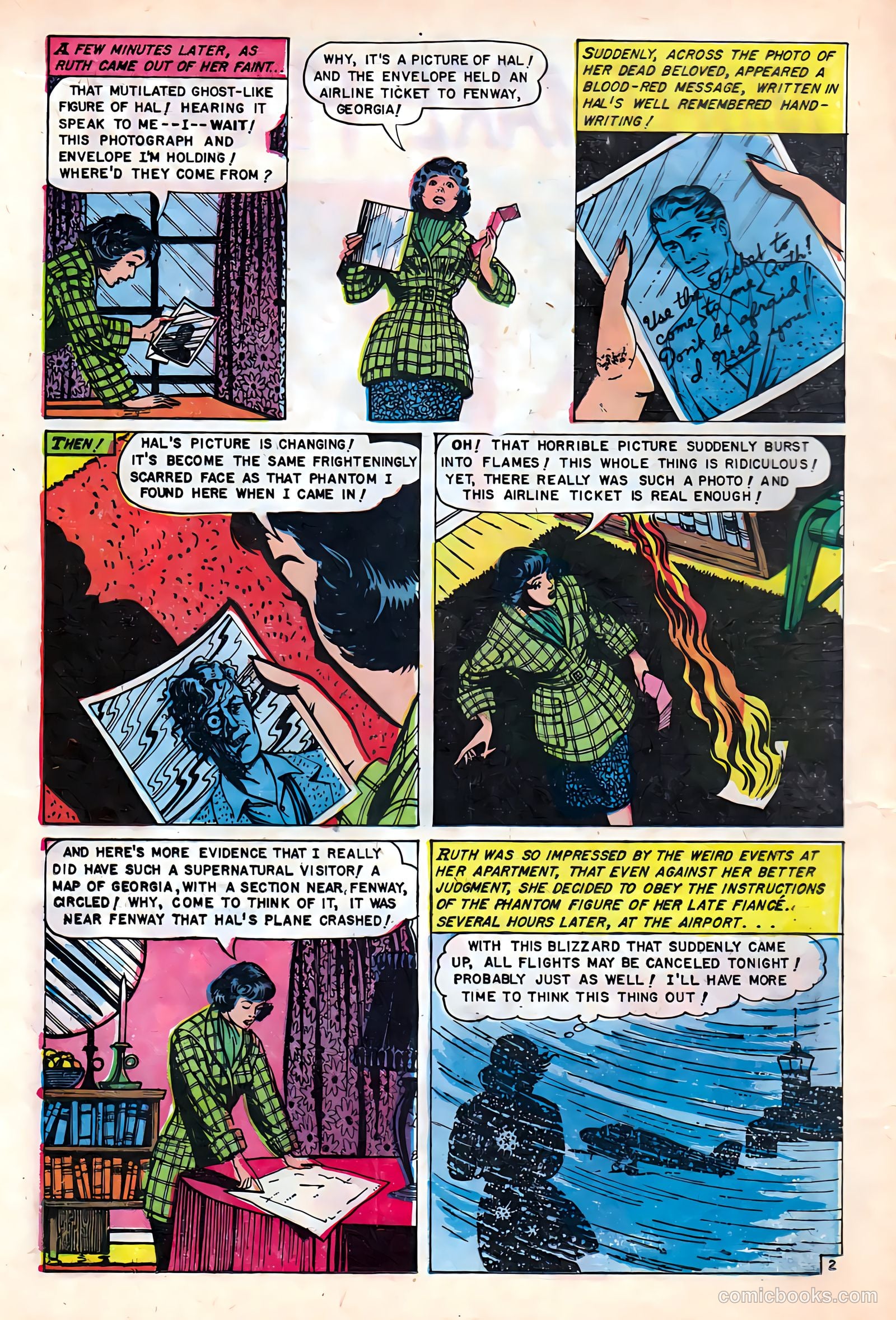 Baffling Mysteries #10 (1952) — page 12 of 36