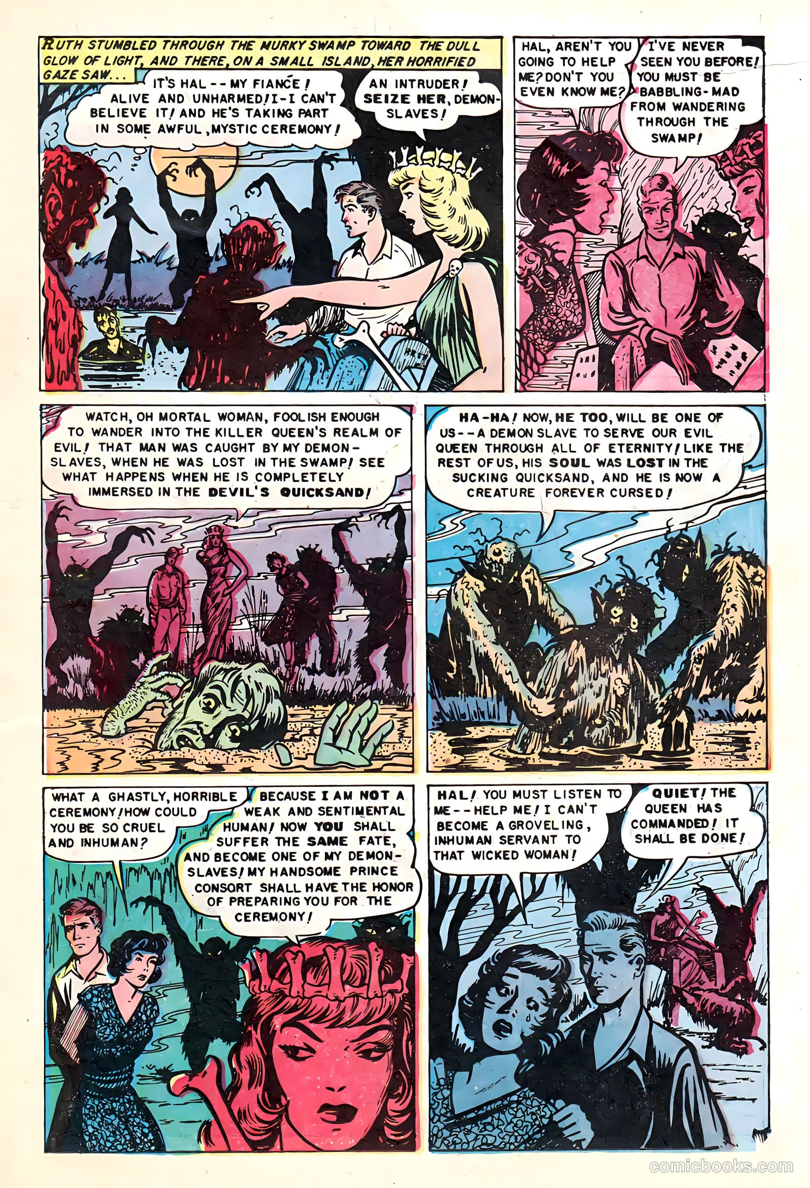 Baffling Mysteries #10 (1952) — page 15 of 36