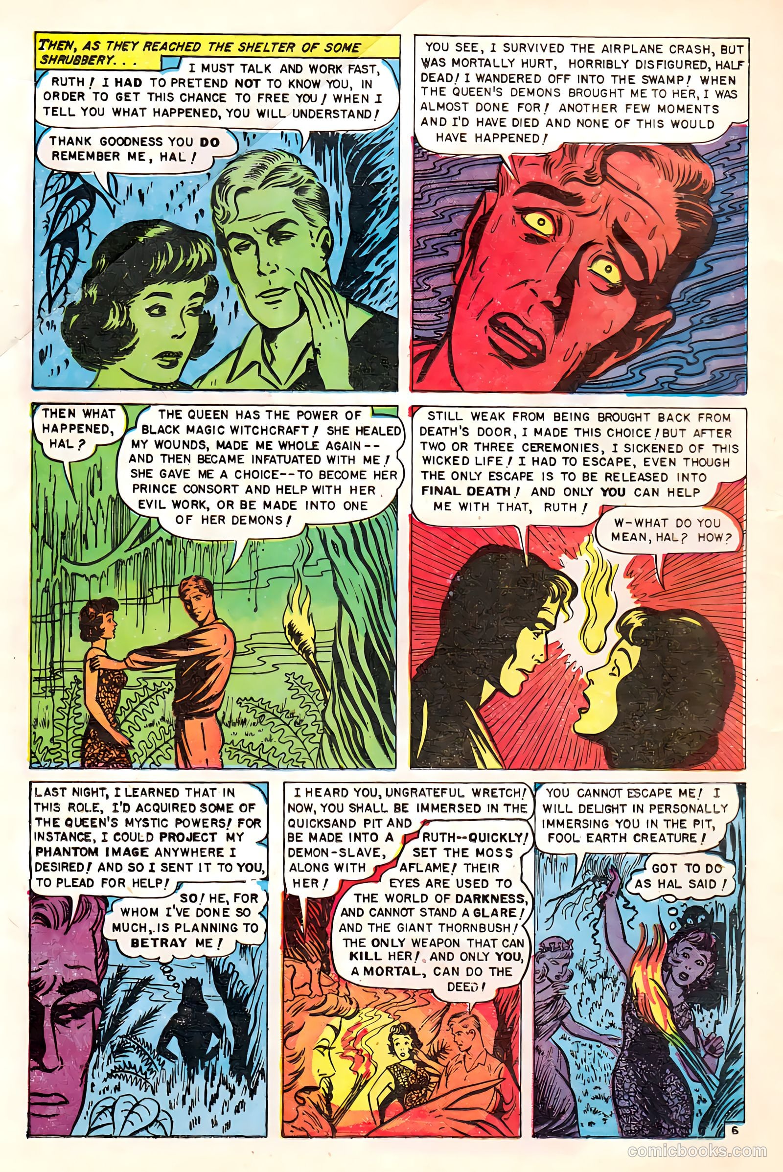 Baffling Mysteries #10 (1952) — page 16 of 36