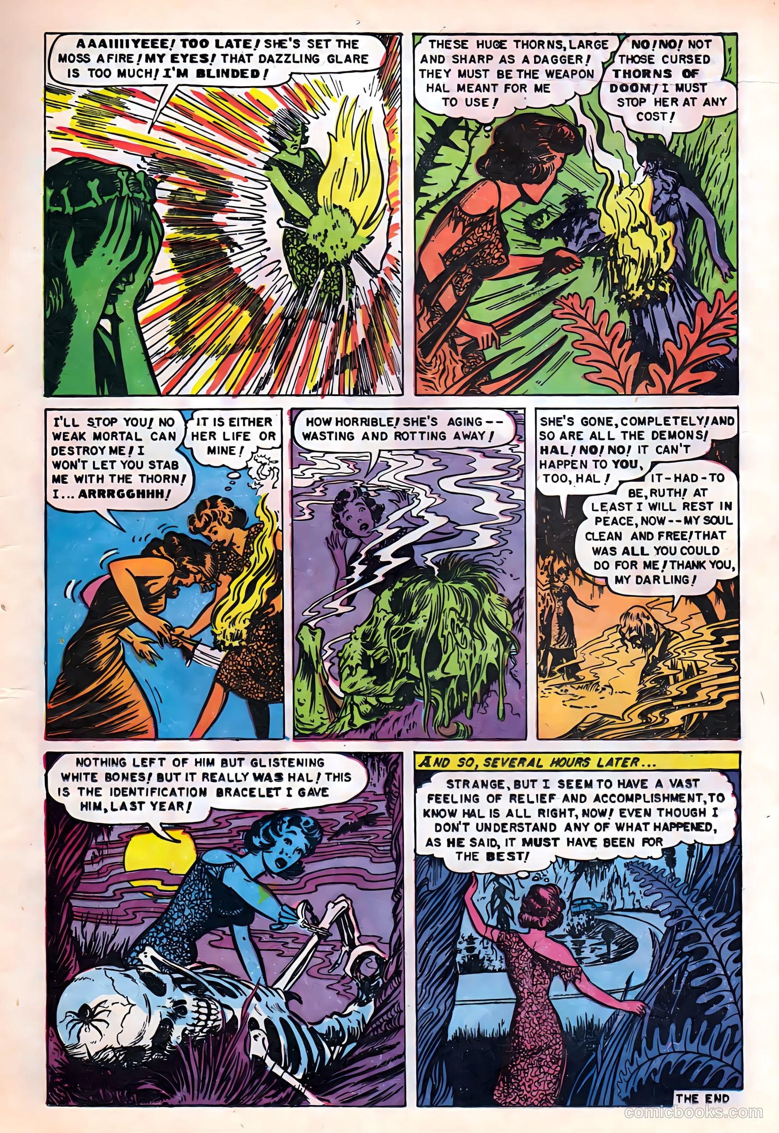 Baffling Mysteries #10 (1952) — page 17 of 36