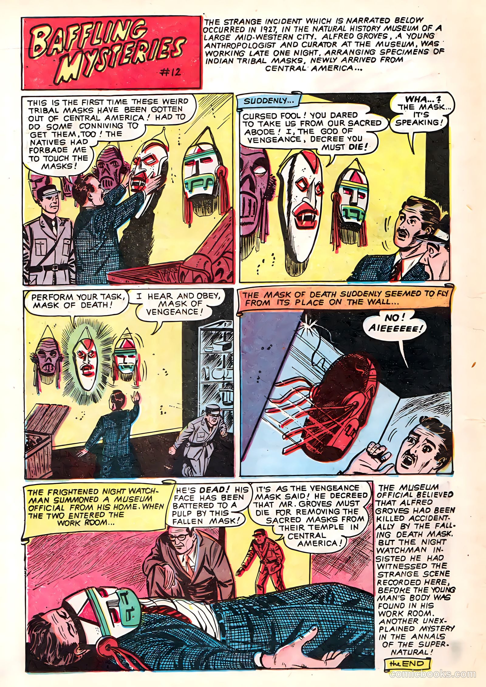 Baffling Mysteries #10 (1952) — page 18 of 36