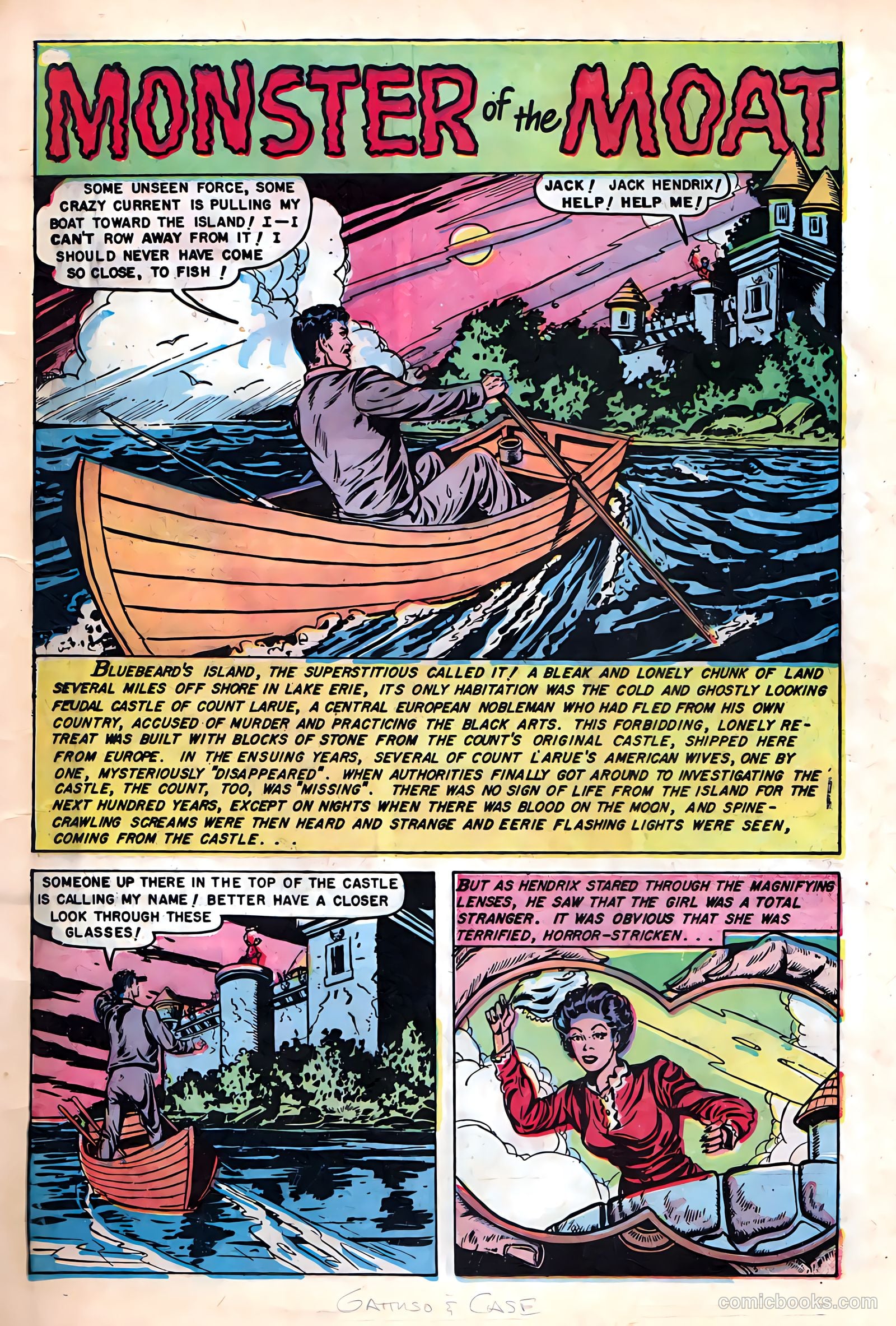 Baffling Mysteries #10 (1952) — page 19 of 36