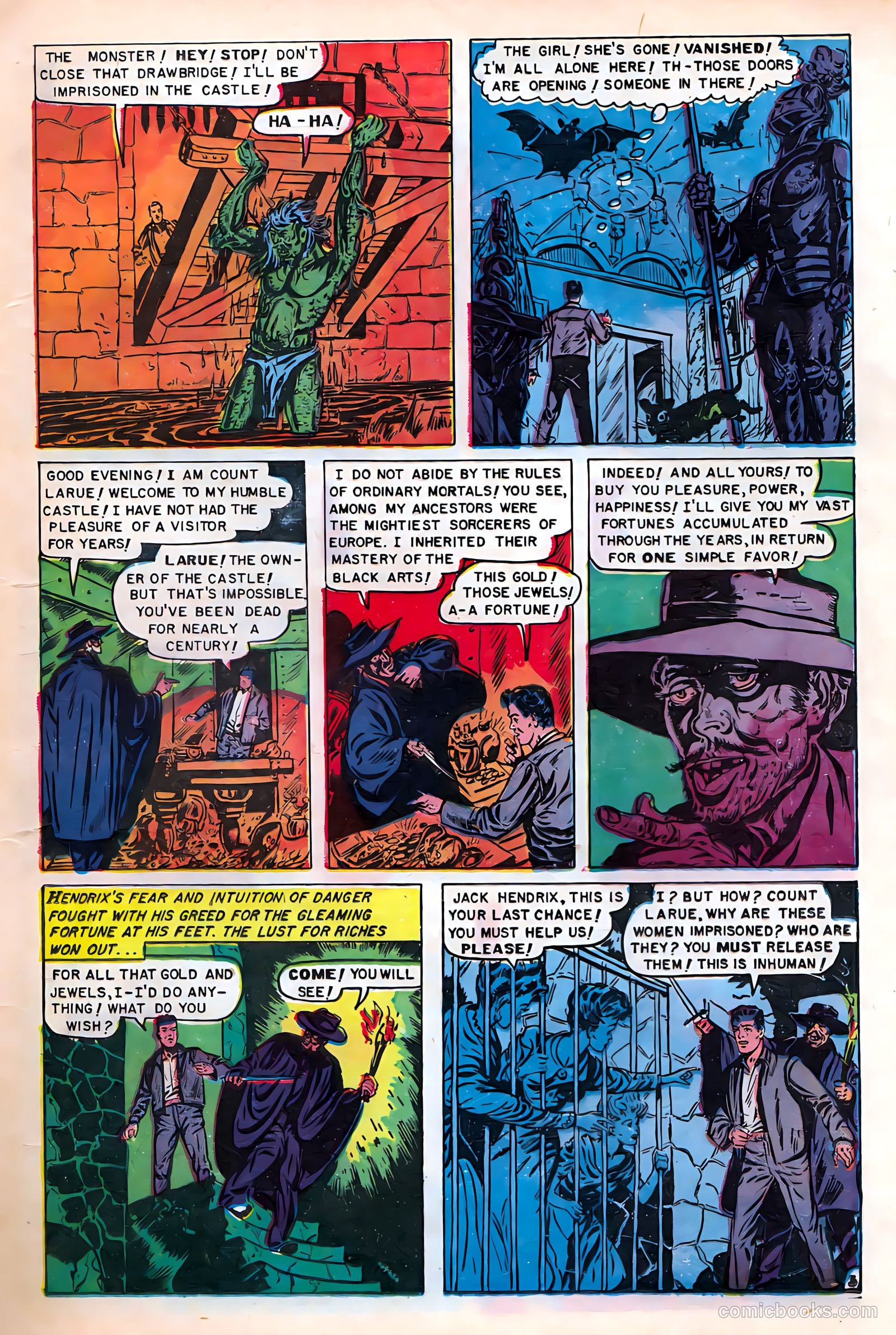 Baffling Mysteries #10 (1952) — page 21 of 36