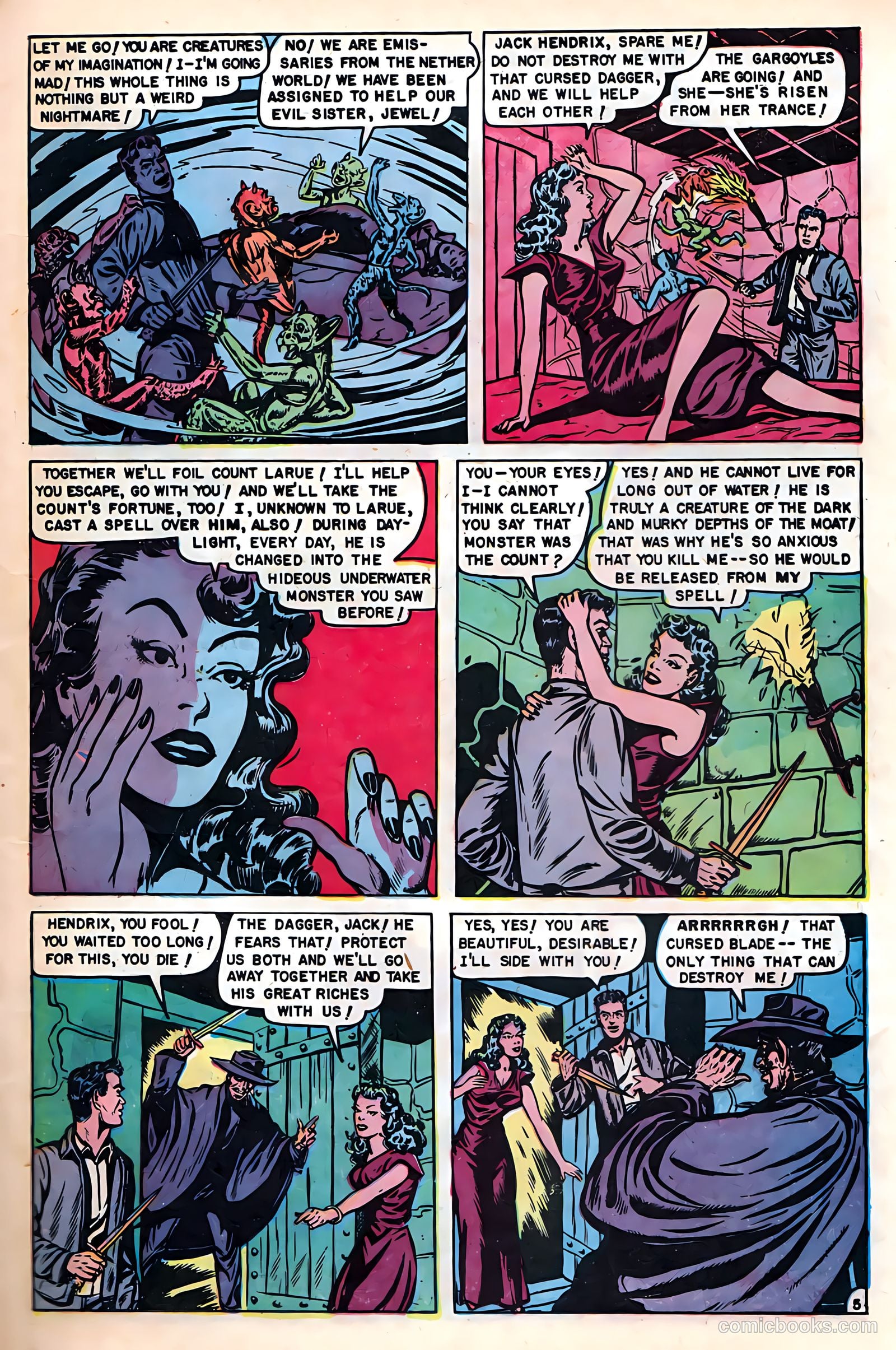 Baffling Mysteries #10 (1952) — page 23 of 36