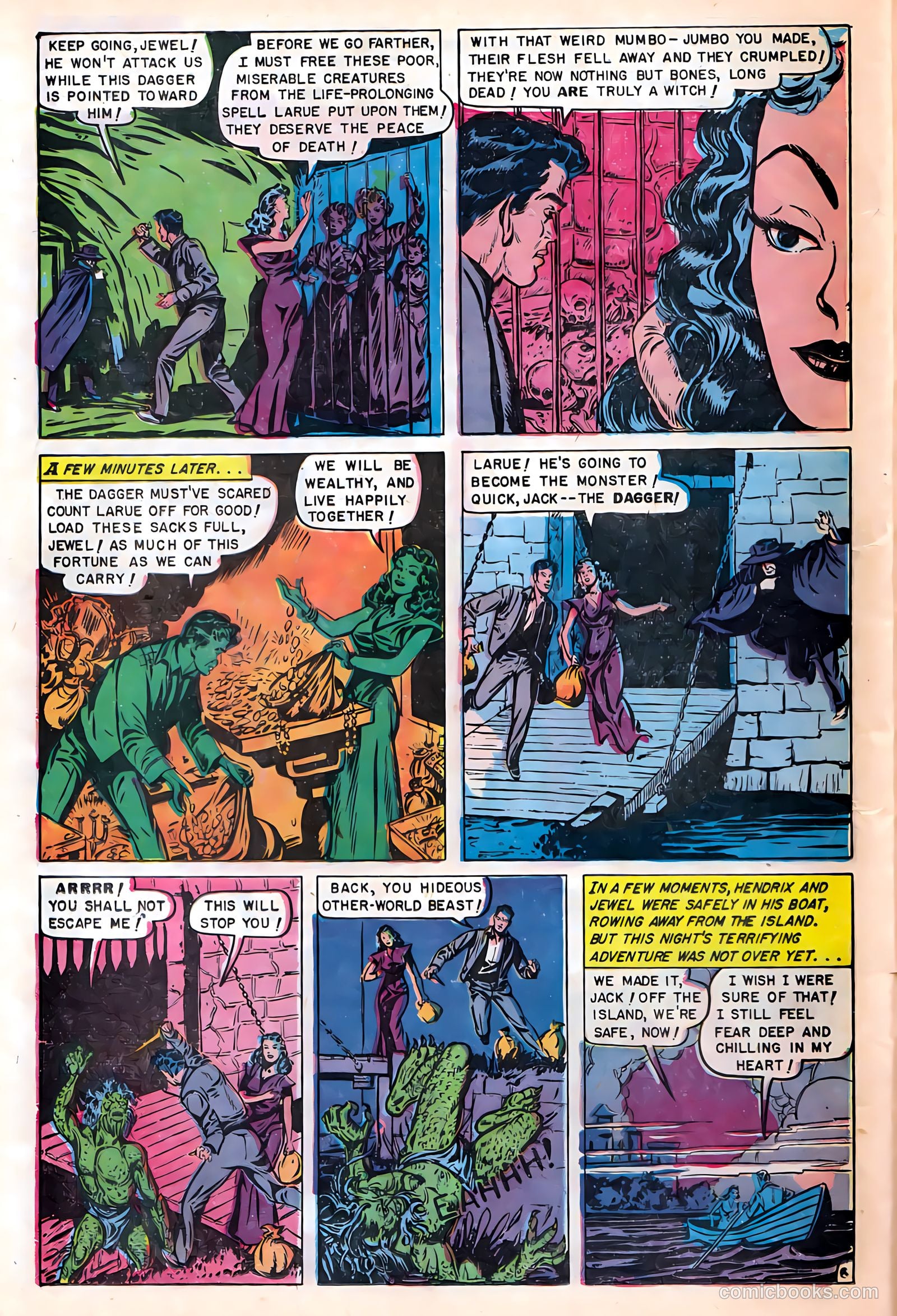 Baffling Mysteries #10 (1952) — page 24 of 36