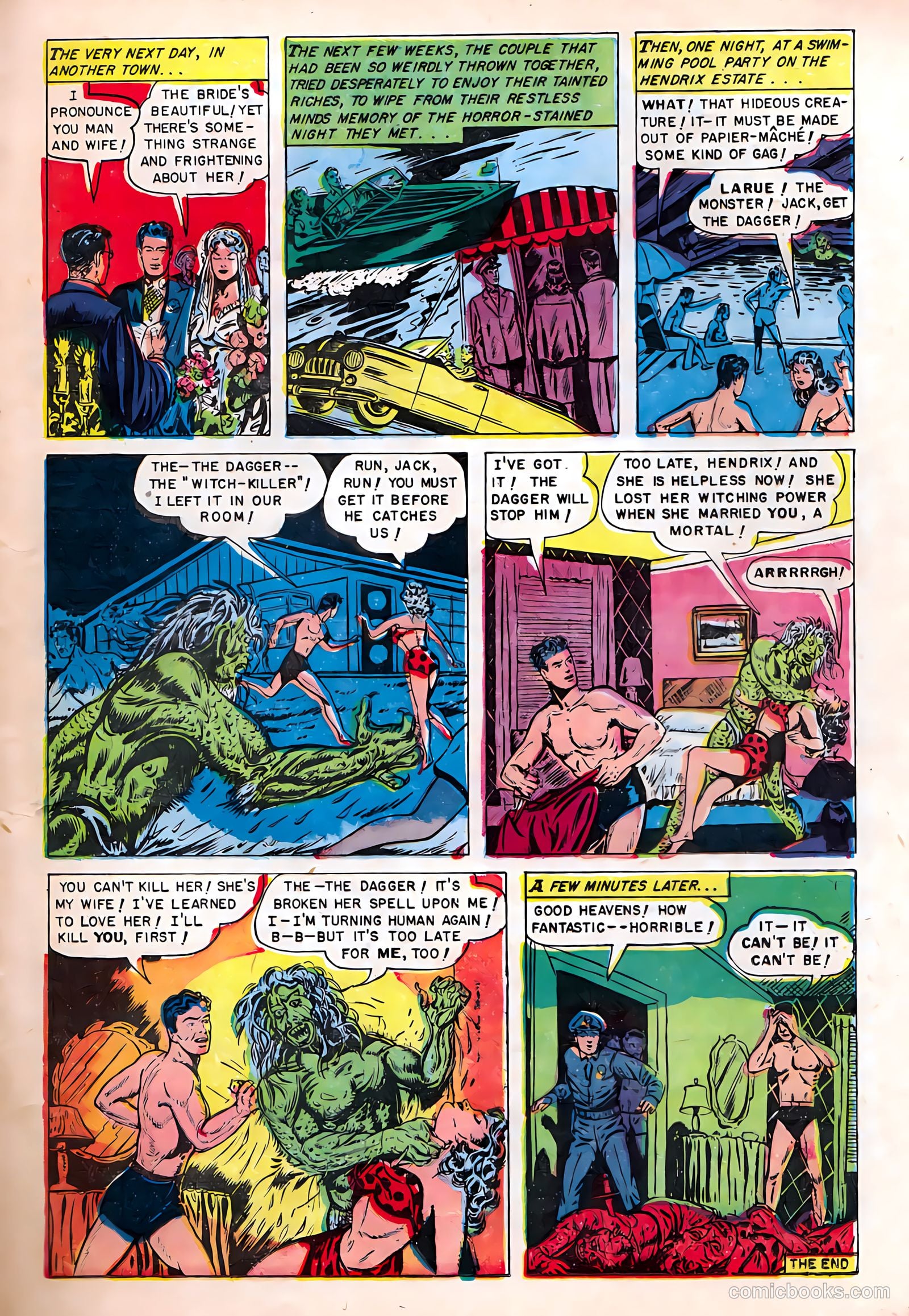 Baffling Mysteries #10 (1952) — page 25 of 36