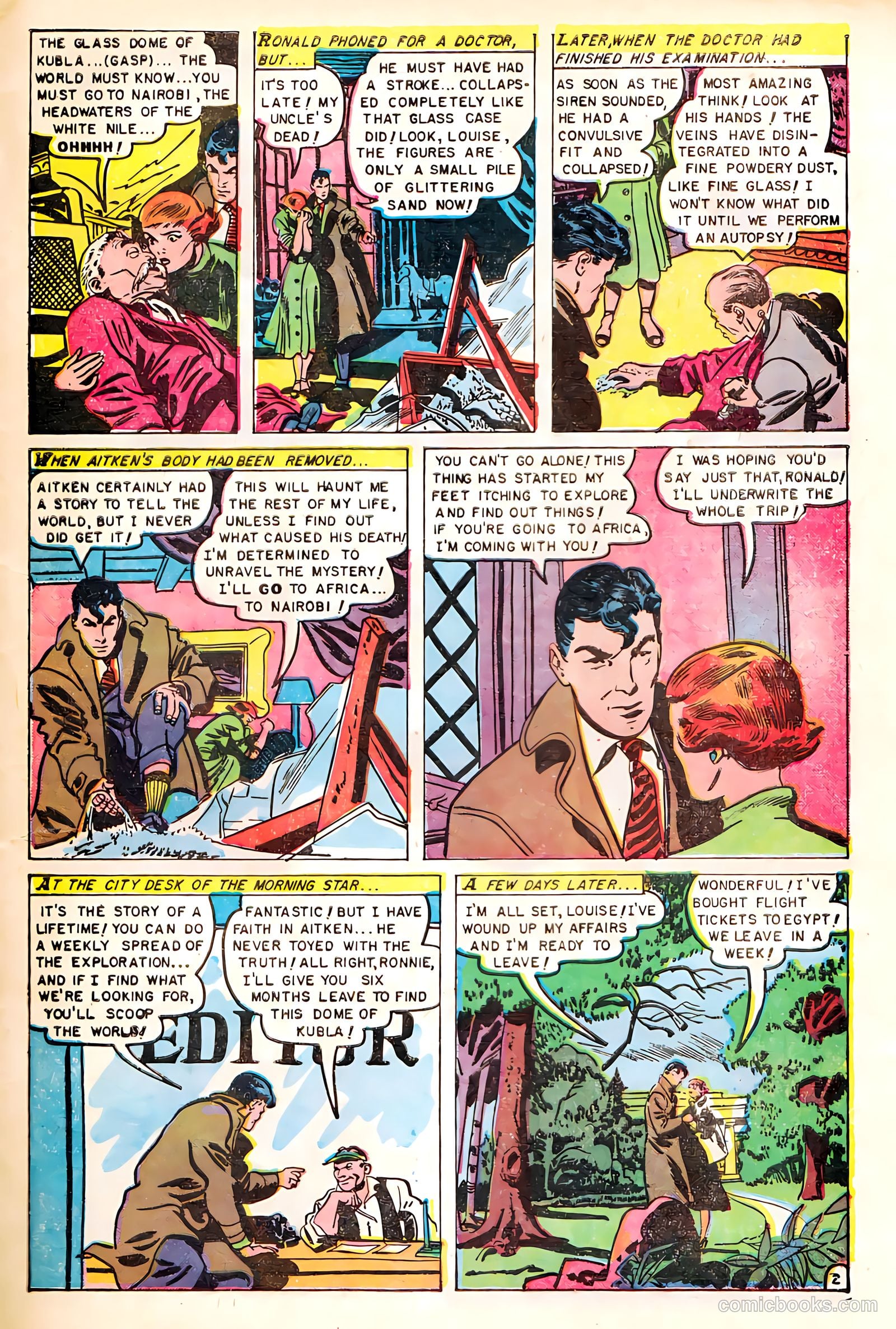Baffling Mysteries #10 (1952) — page 29 of 36