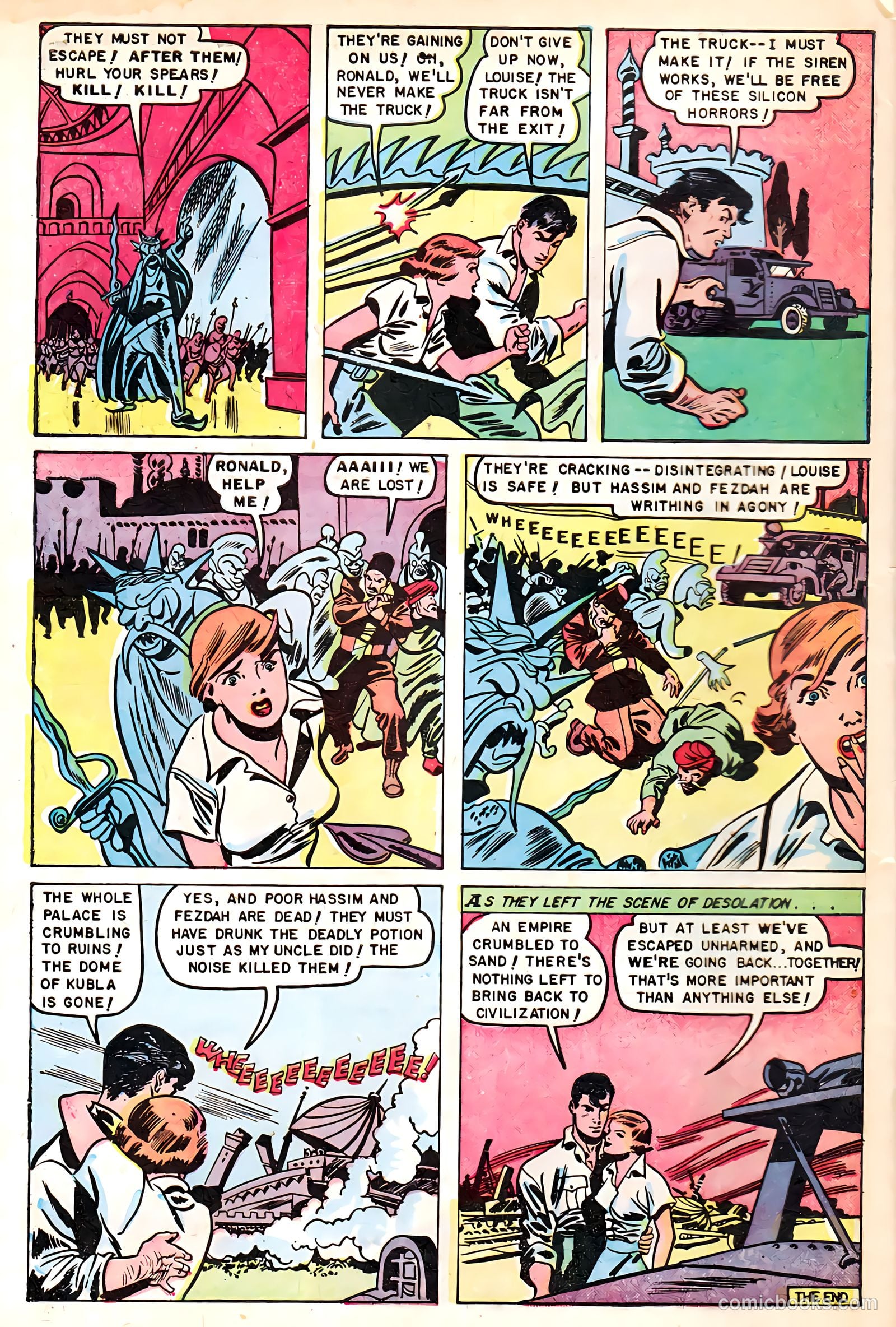 Baffling Mysteries #10 (1952) — page 34 of 36