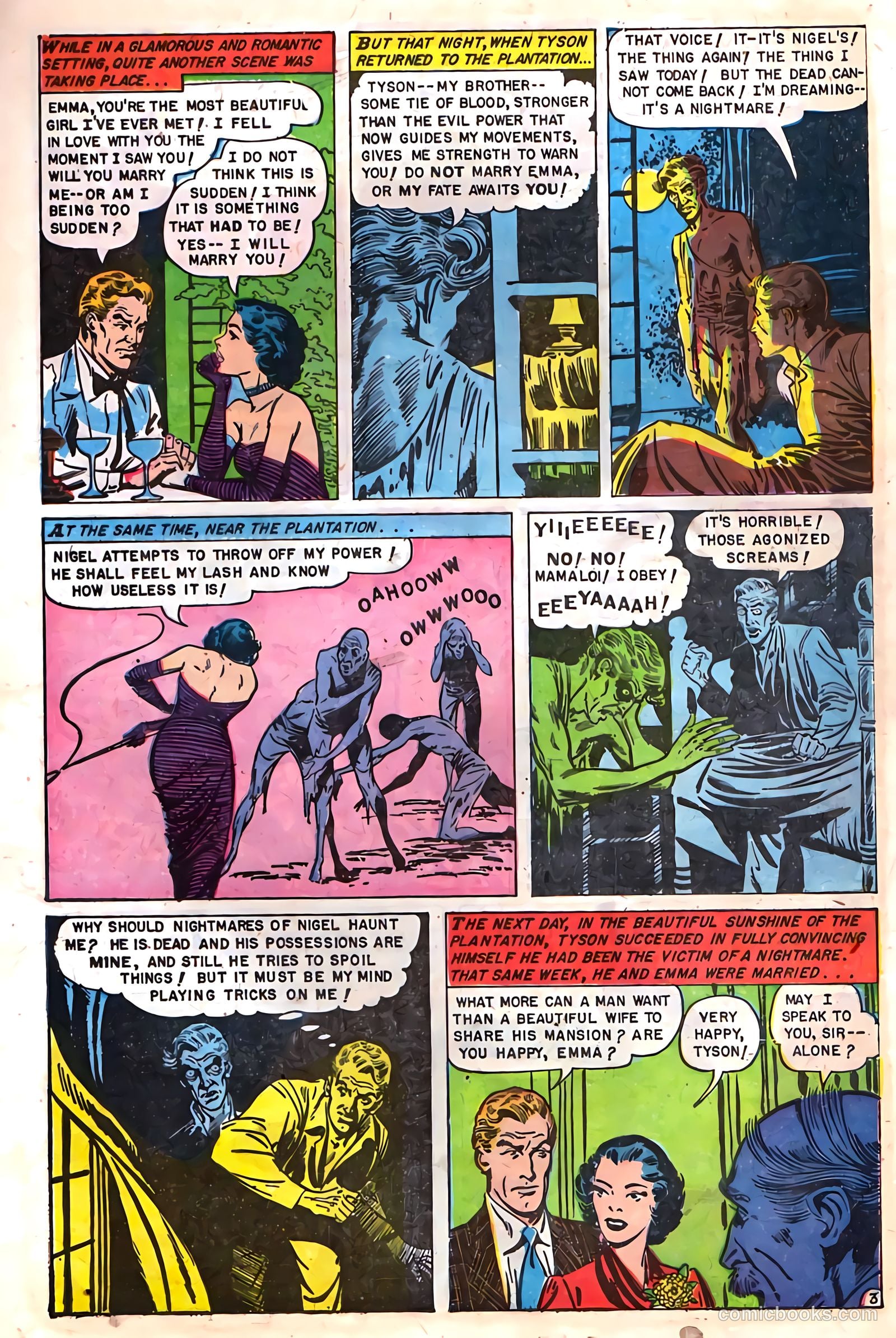 Baffling Mysteries #11 (1952) — page 13 of 36