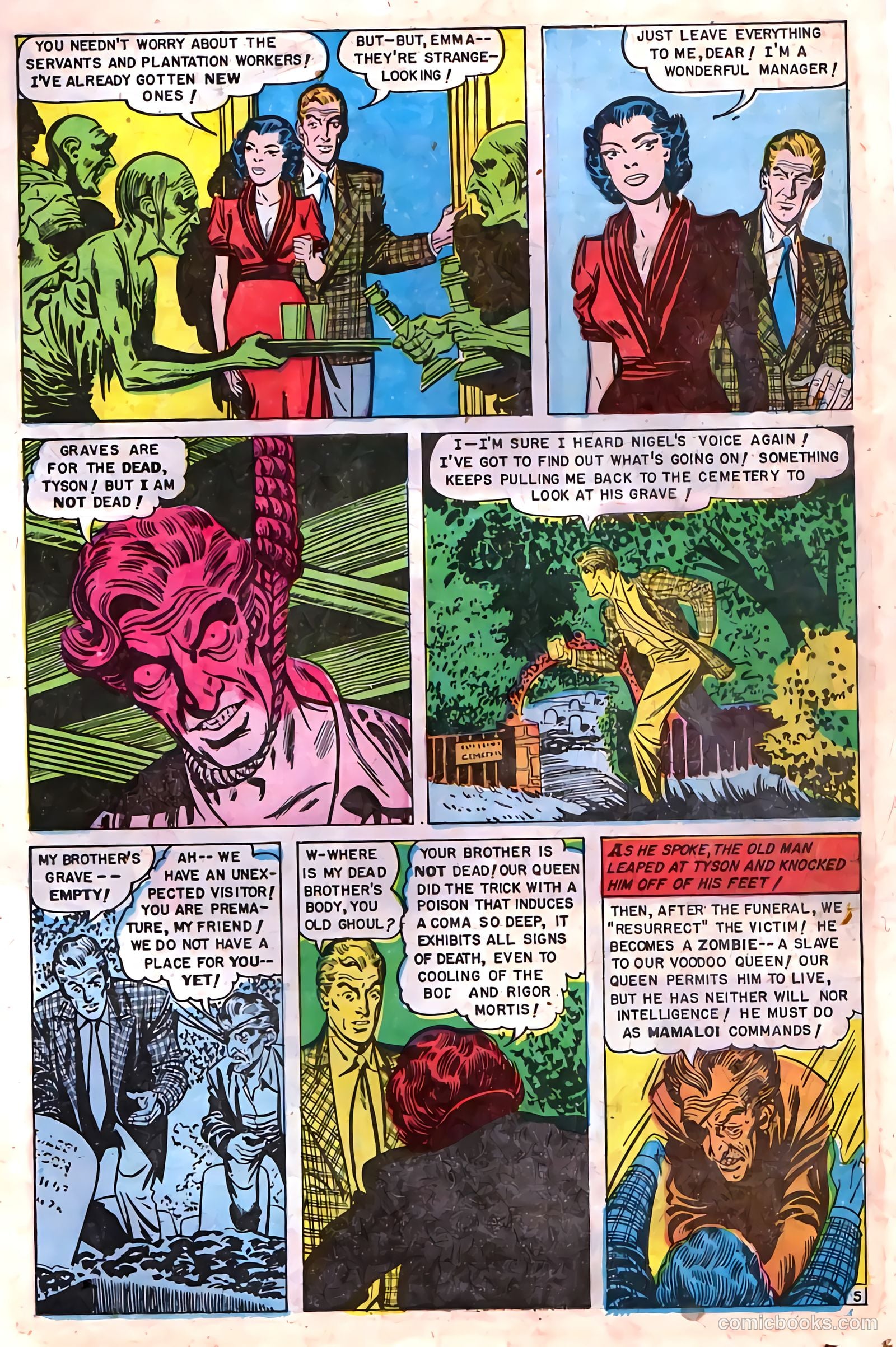 Baffling Mysteries #11 (1952) — page 15 of 36