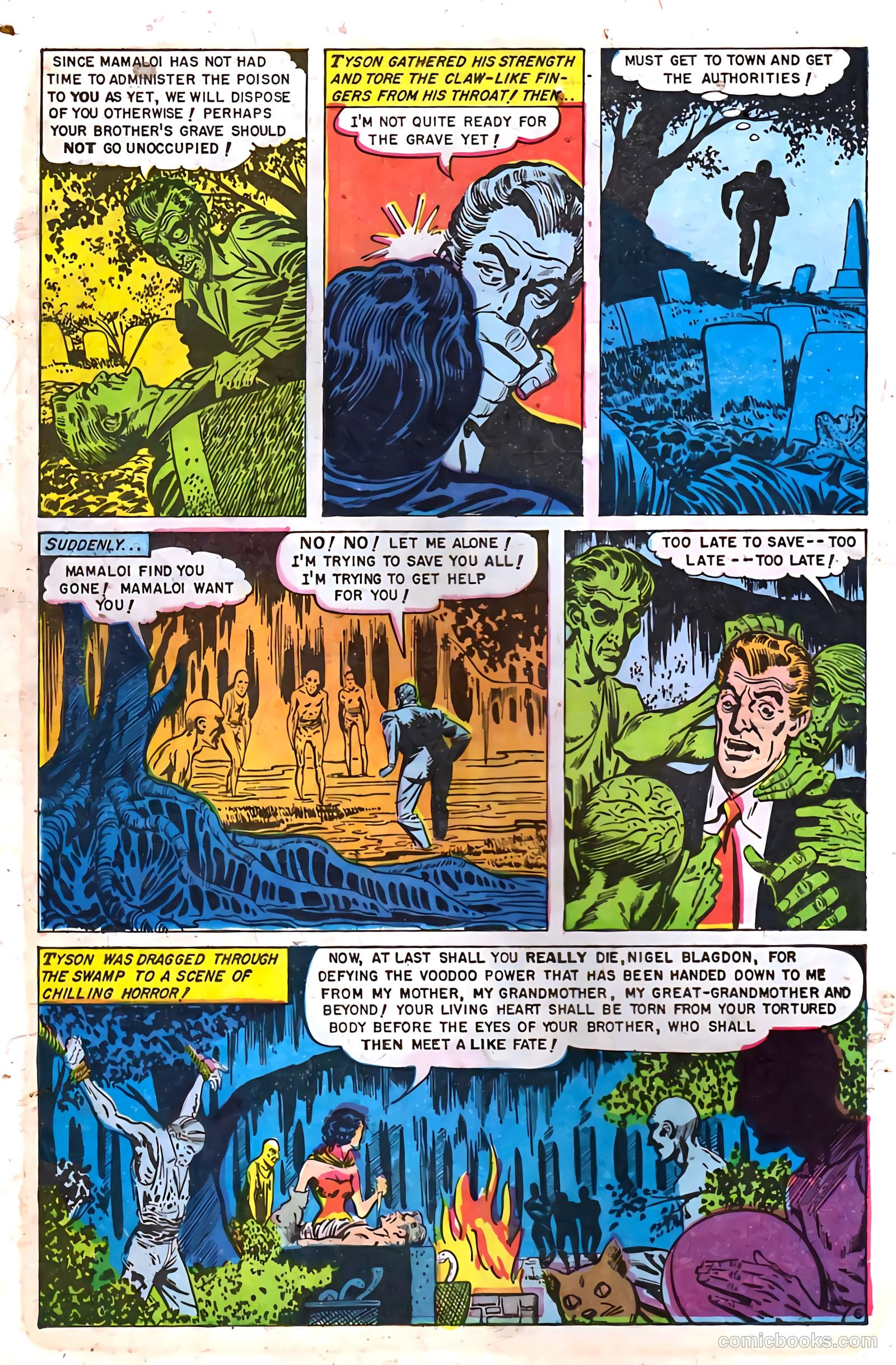 Baffling Mysteries #11 (1952) — page 16 of 36