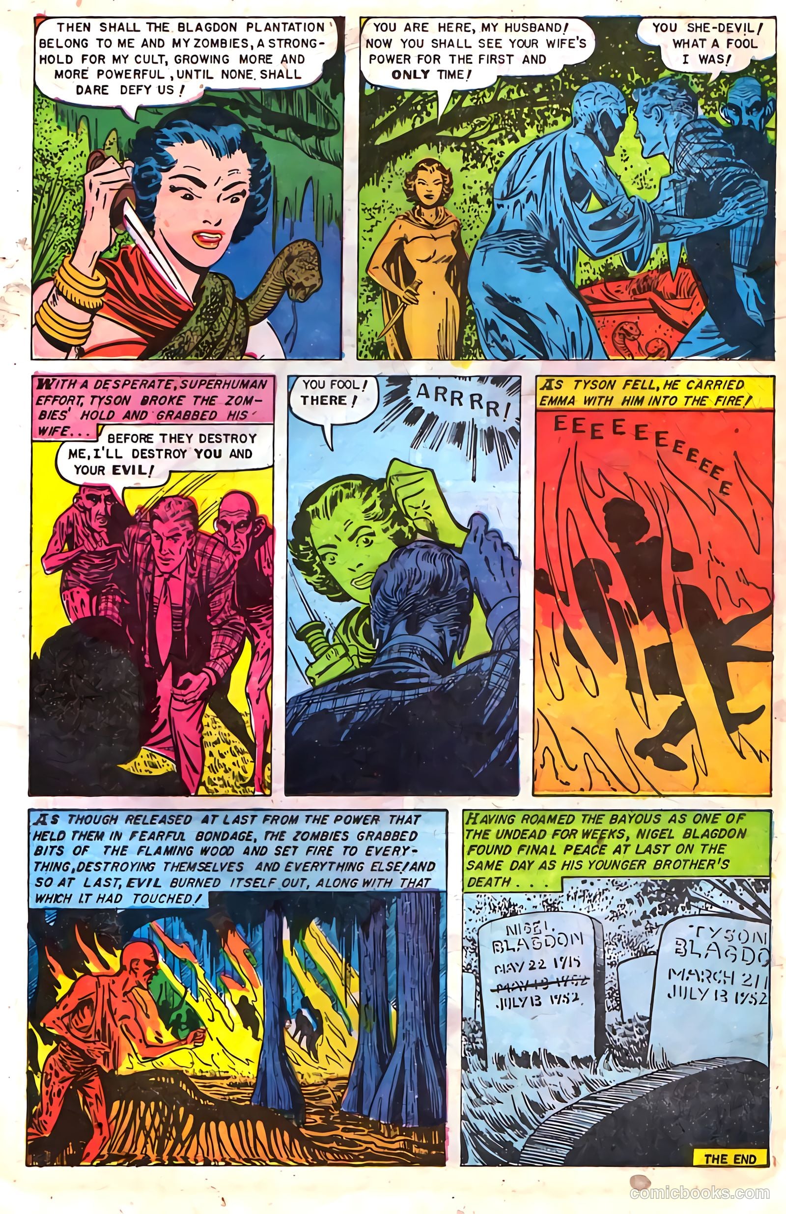 Baffling Mysteries #11 (1952) — page 17 of 36