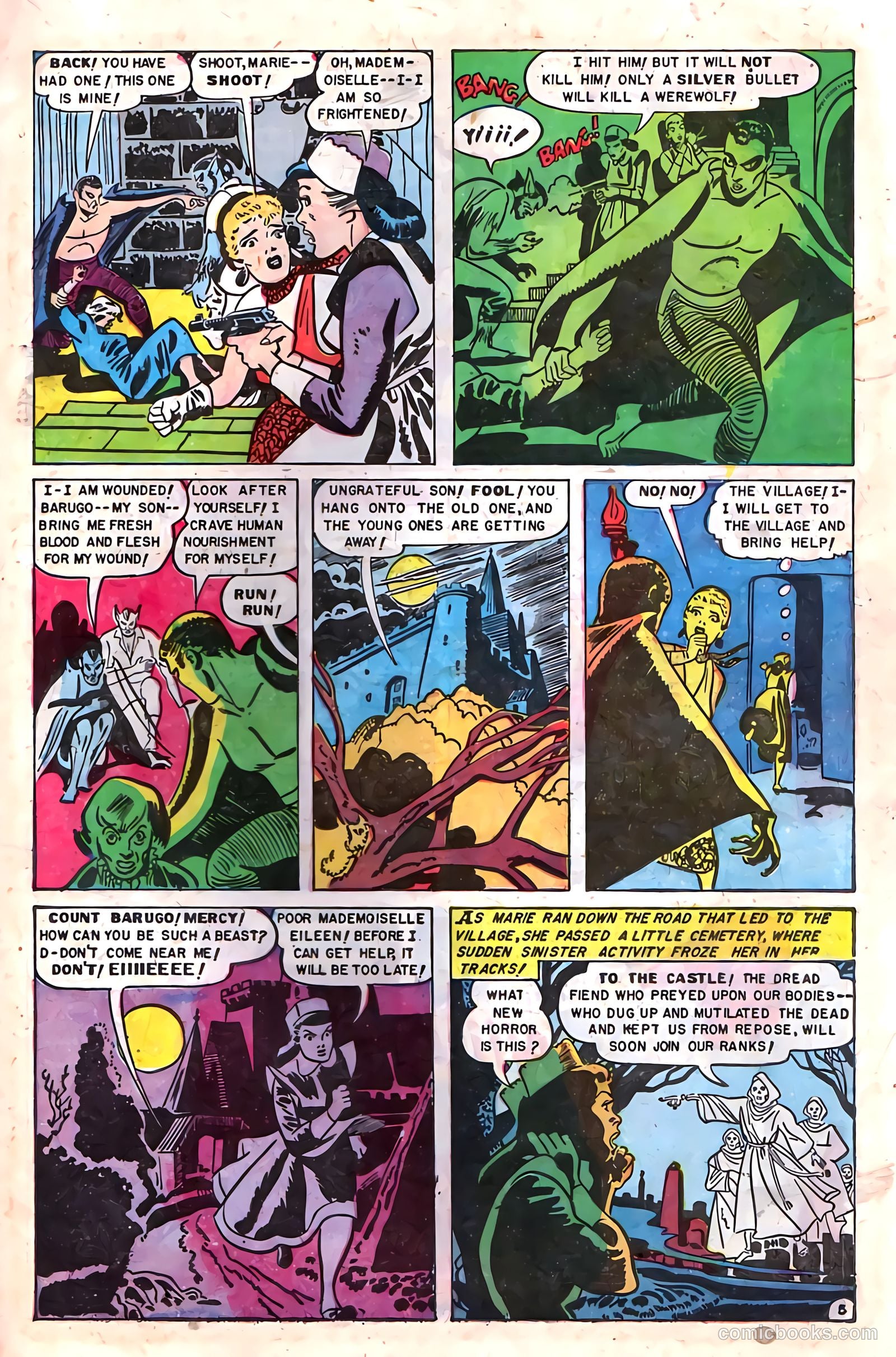 Baffling Mysteries #11 (1952) — page 23 of 36