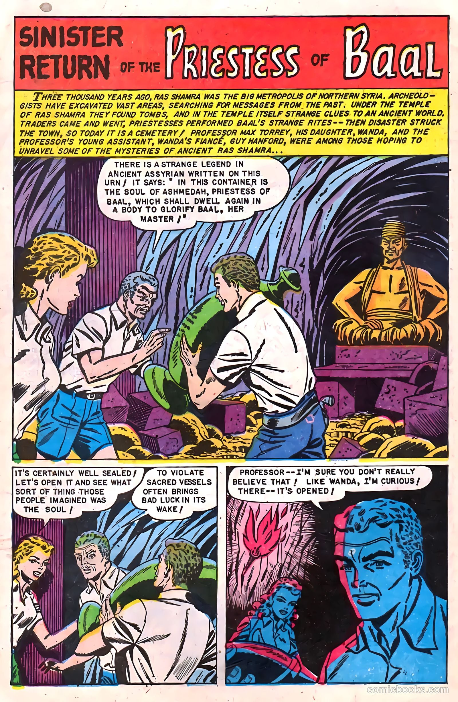 Baffling Mysteries #11 (1952) — page 28 of 36