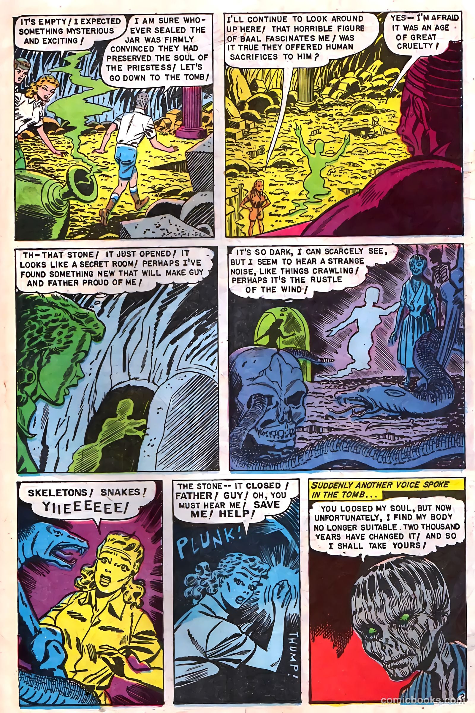 Baffling Mysteries #11 (1952) — page 29 of 36