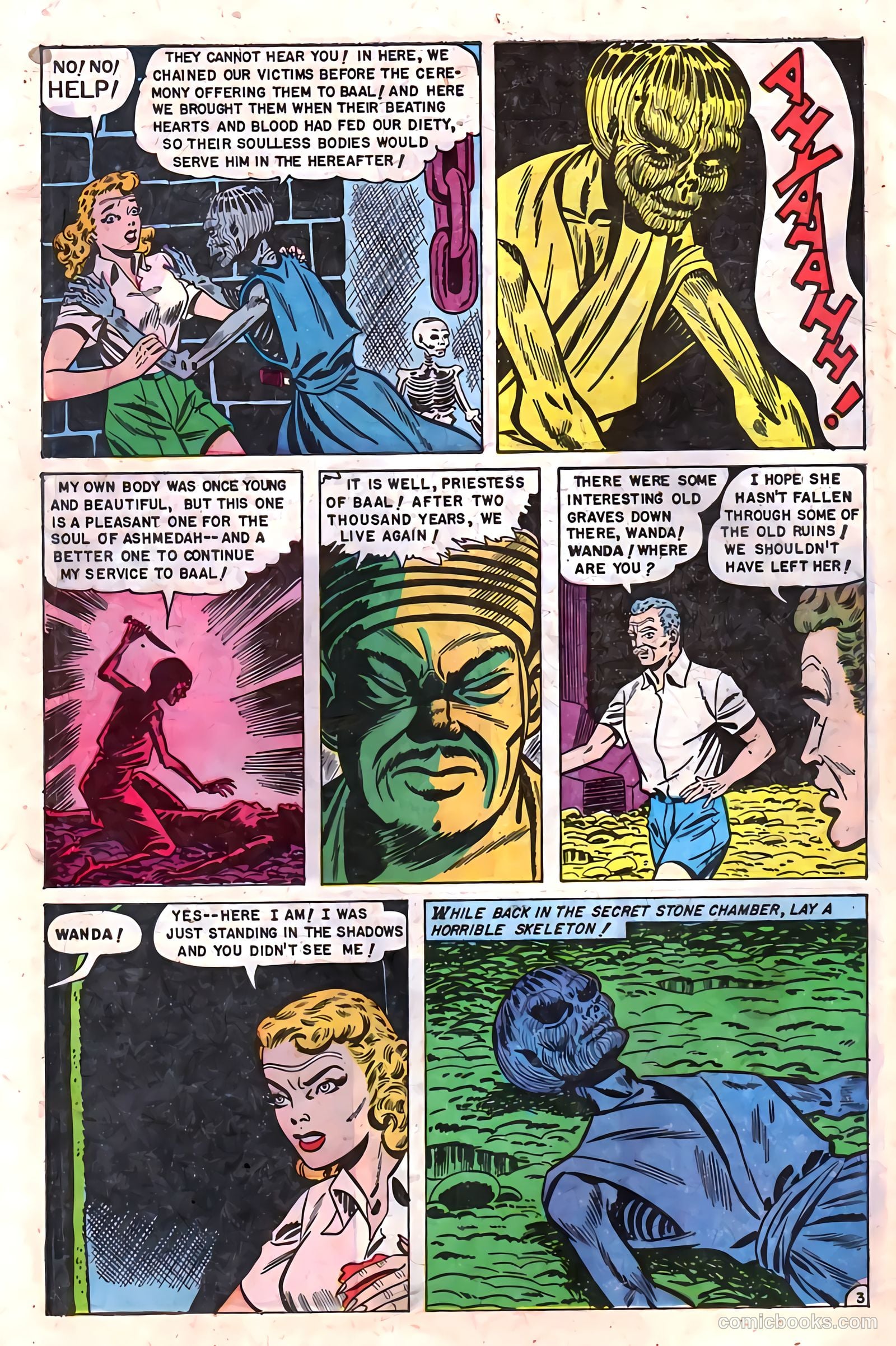 Baffling Mysteries #11 (1952) — page 30 of 36
