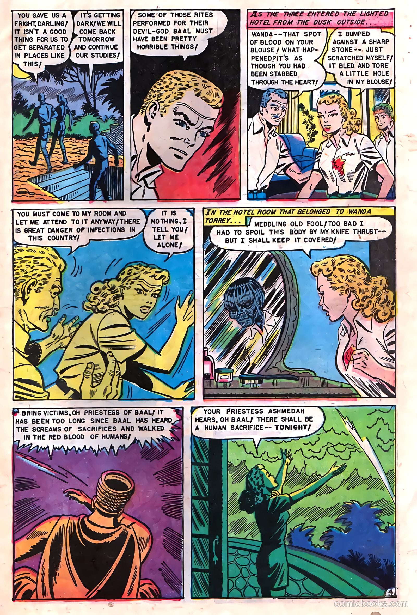 Baffling Mysteries #11 (1952) — page 31 of 36