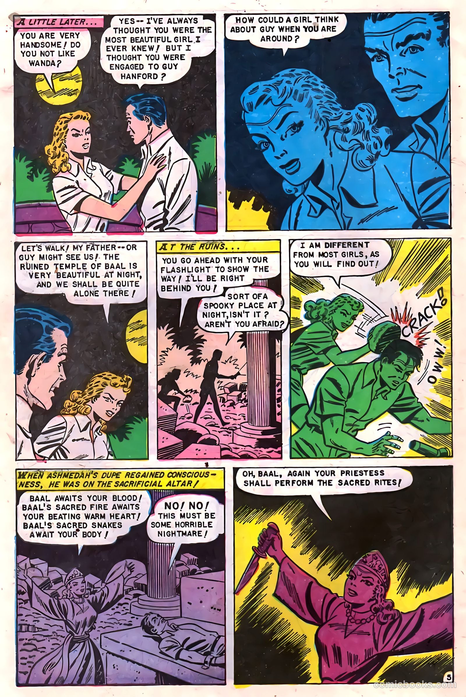 Baffling Mysteries #11 (1952) — page 32 of 36