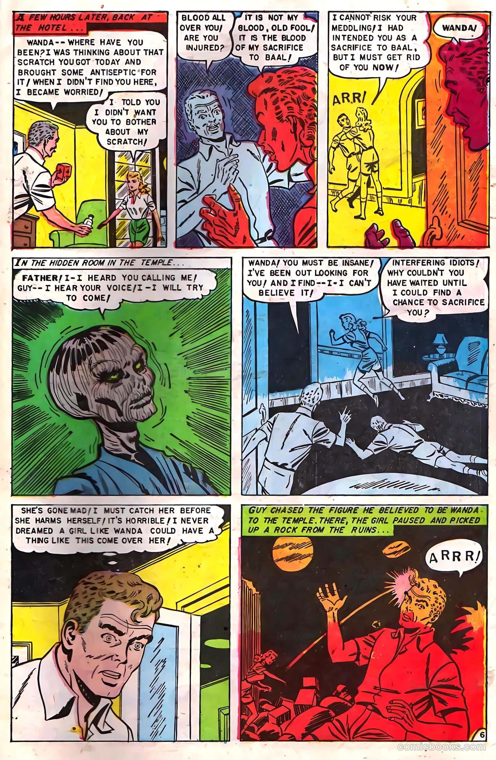 Baffling Mysteries #11 (1952) — page 33 of 36