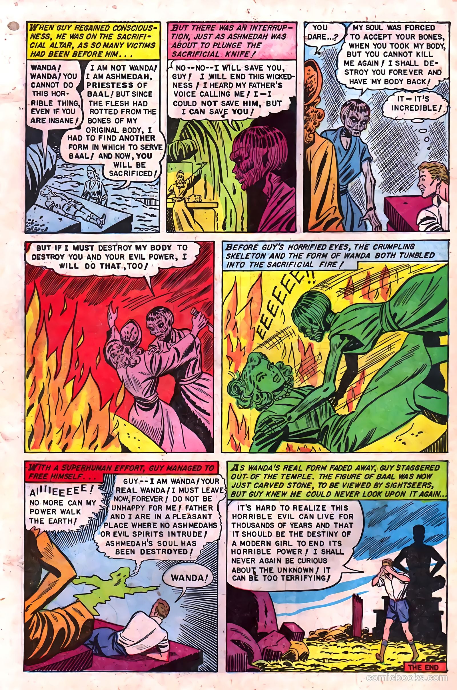 Baffling Mysteries #11 (1952) — page 34 of 36