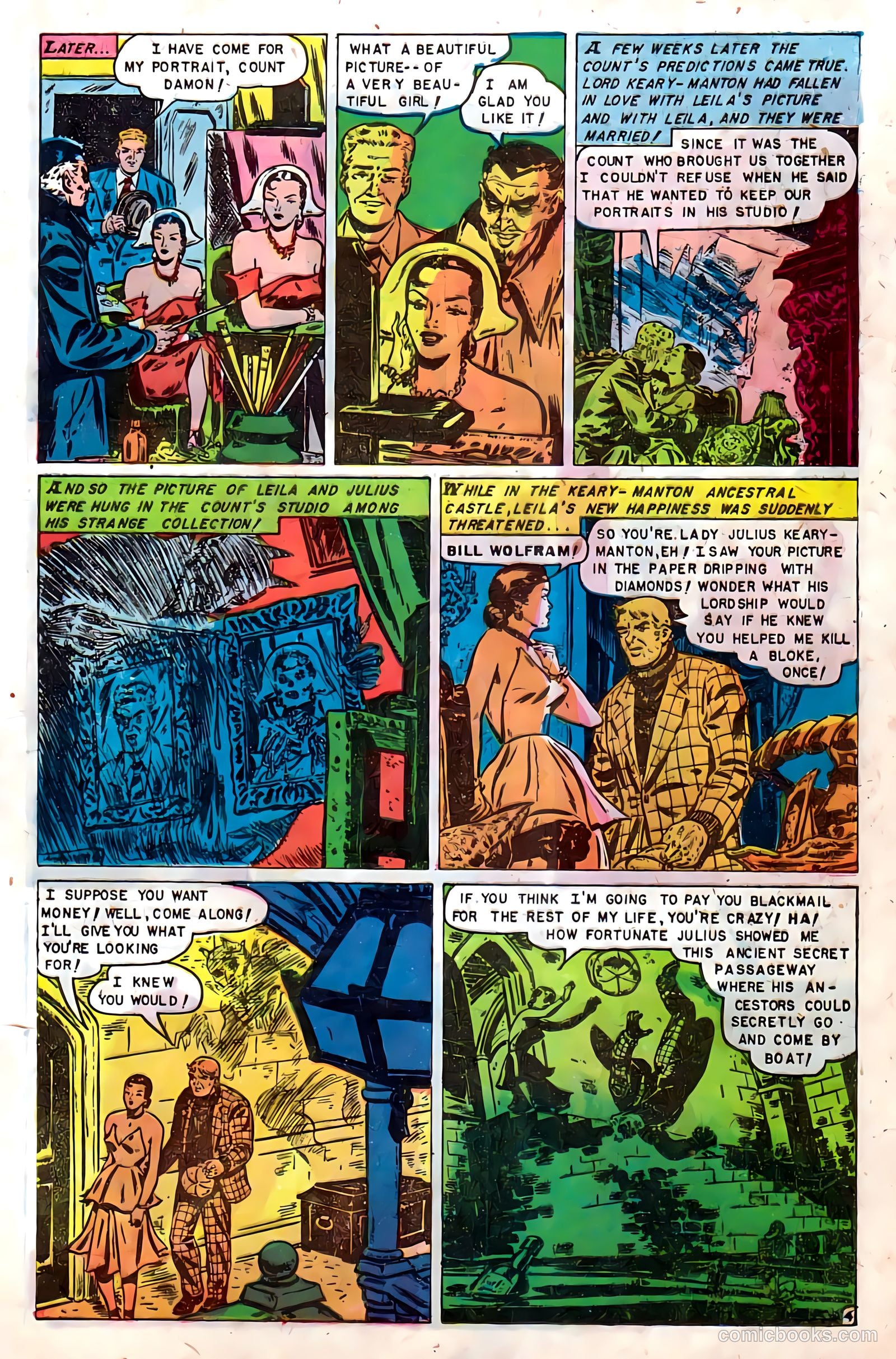 Baffling Mysteries #12 (1952) — page 13 of 36