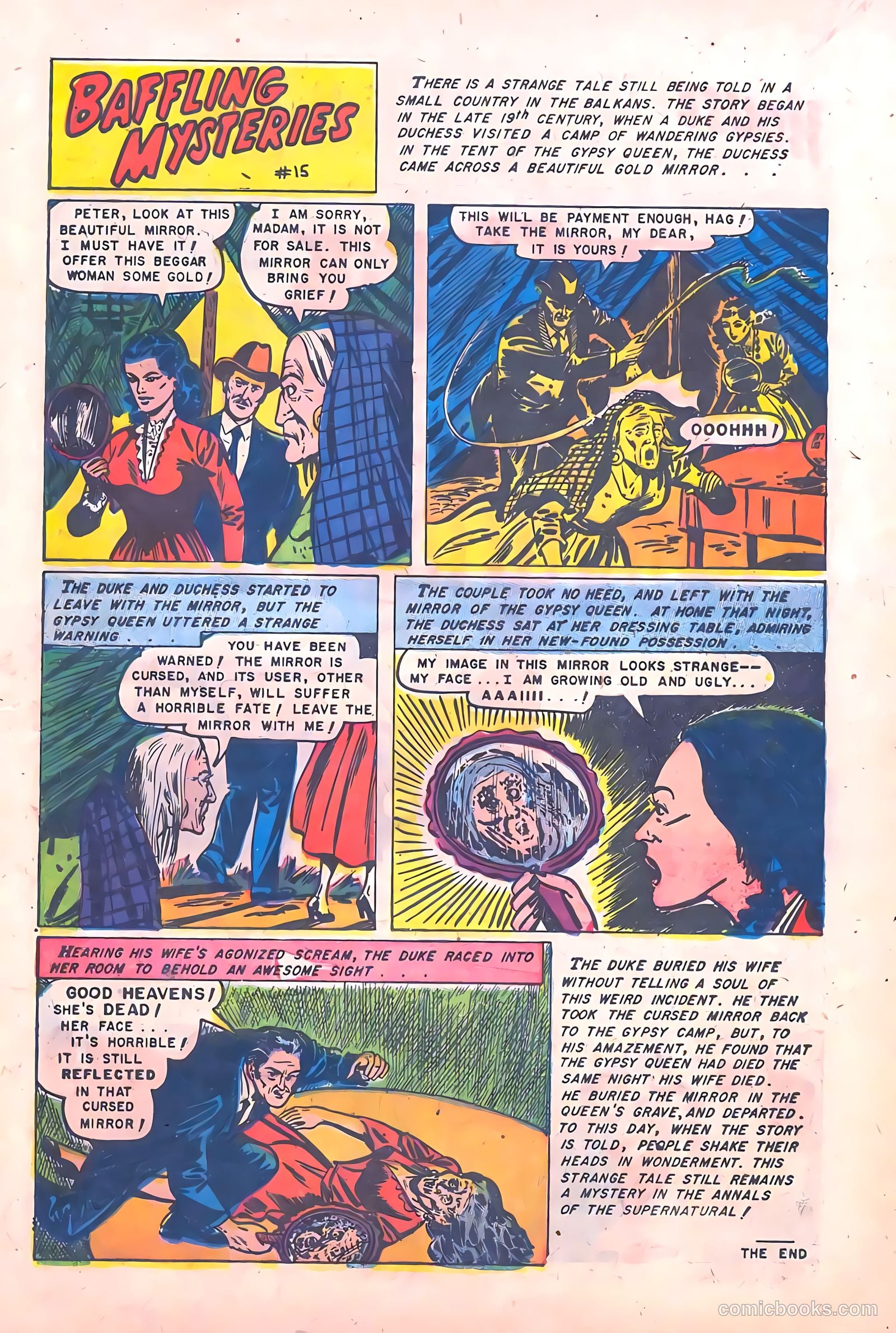 Baffling Mysteries #12 (1952) — page 17 of 36