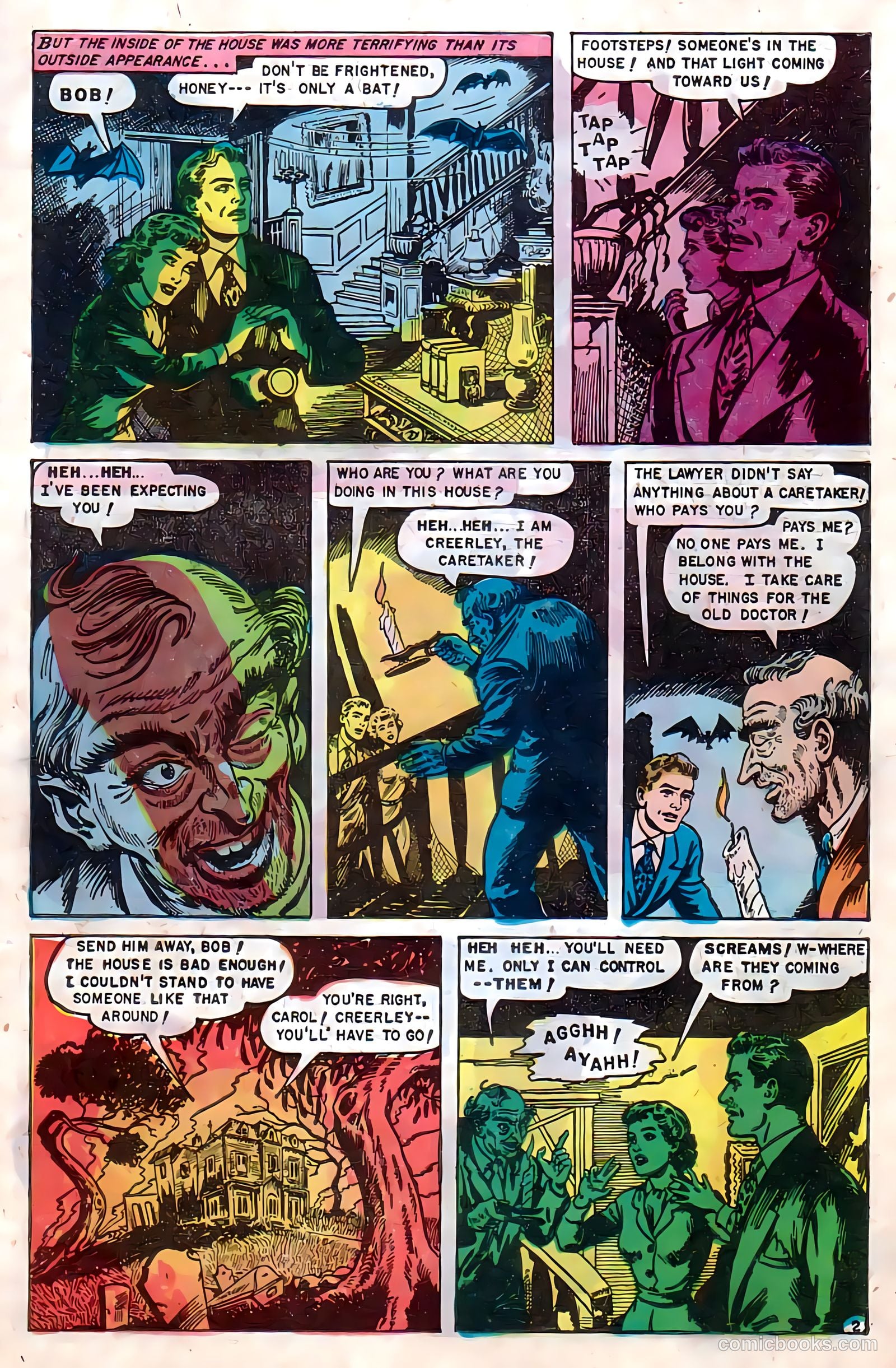 Baffling Mysteries #12 (1952) — page 19 of 36