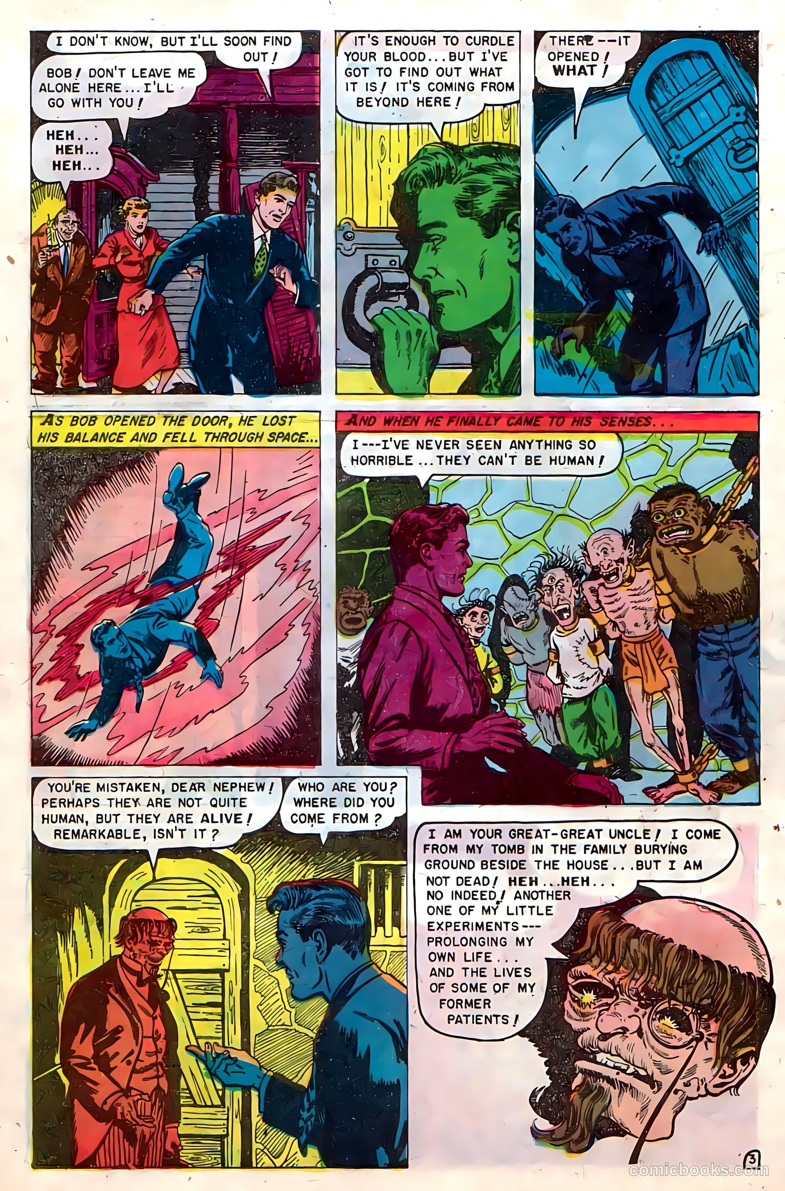 Baffling Mysteries #12 (1952) — page 20 of 36