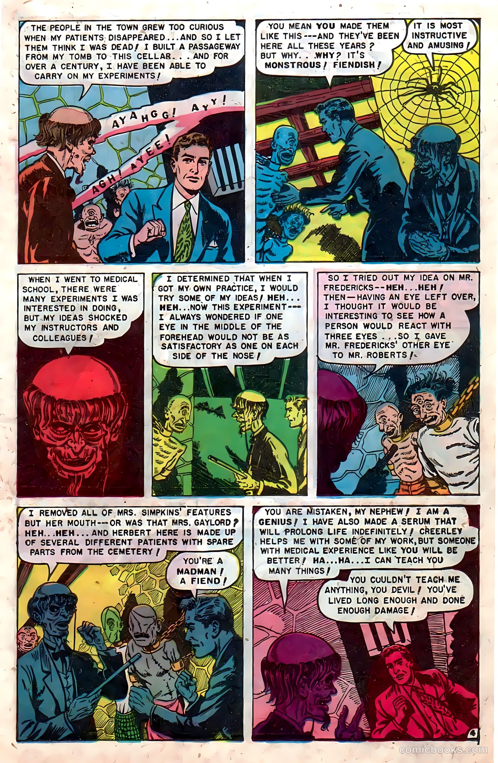 Baffling Mysteries #12 (1952) — page 21 of 36