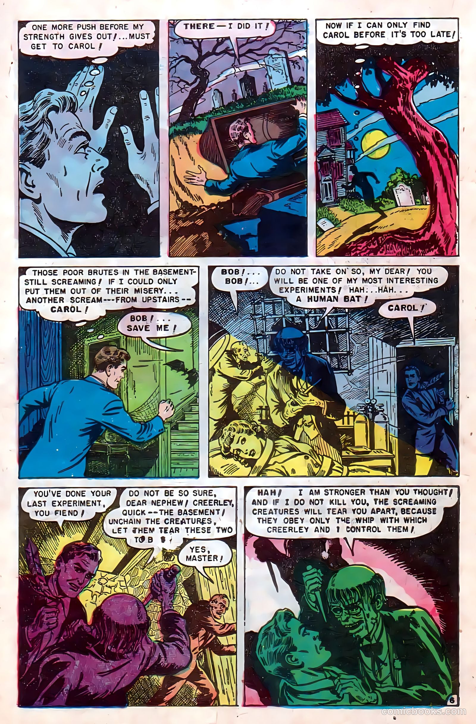 Baffling Mysteries #12 (1952) — page 23 of 36