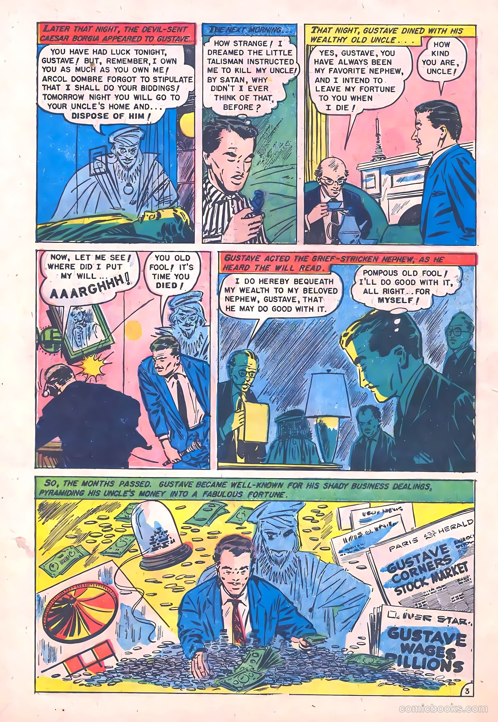 Baffling Mysteries #12 (1952) — page 30 of 36
