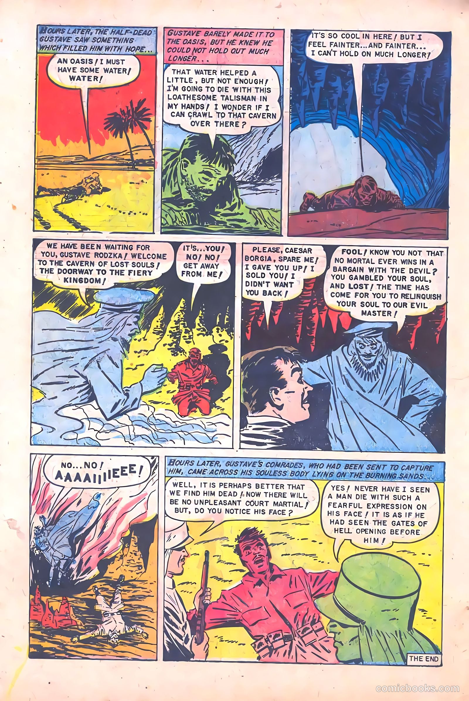 Baffling Mysteries #12 (1952) — page 34 of 36