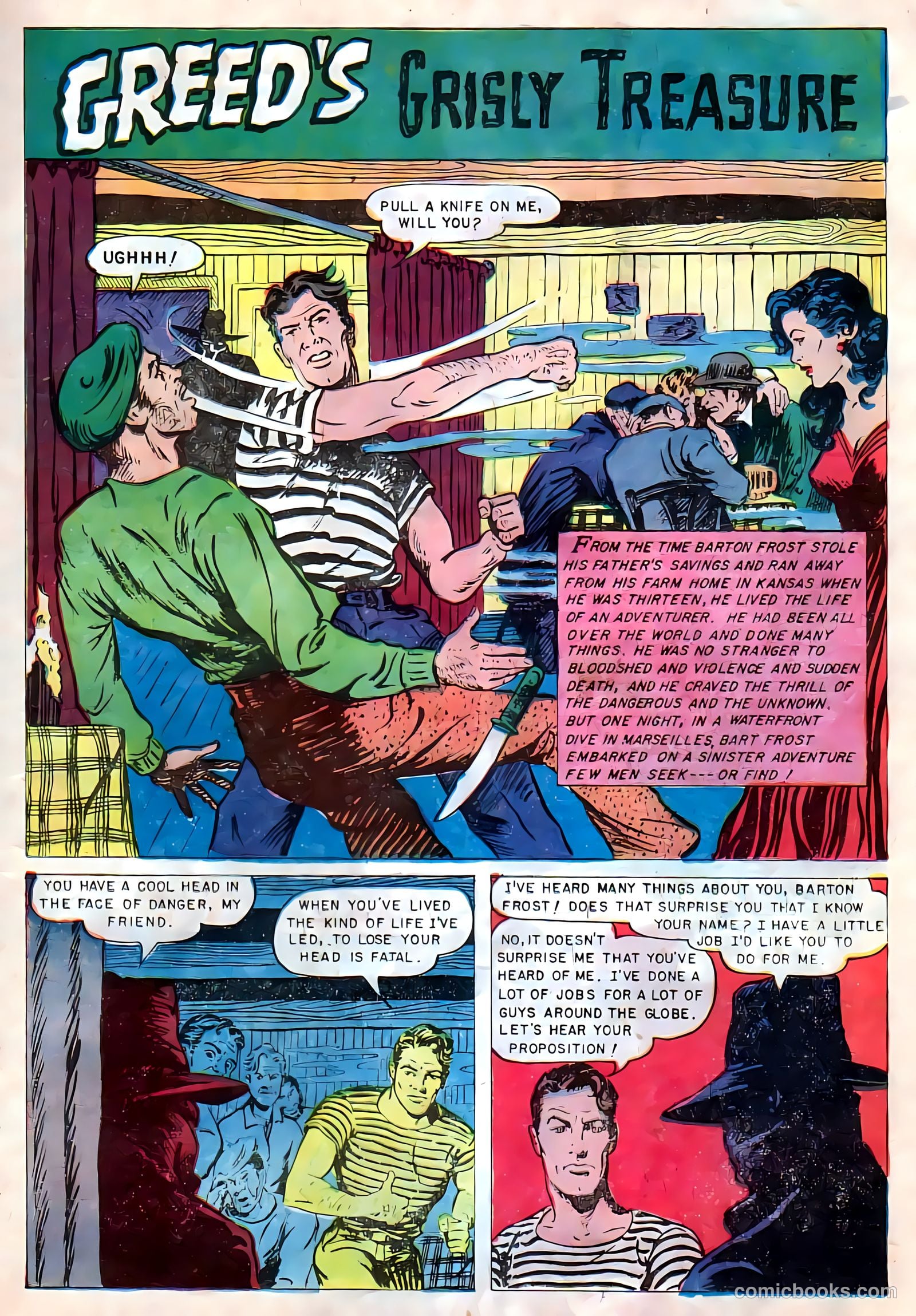 Baffling Mysteries #13 (1953) — page 11 of 36