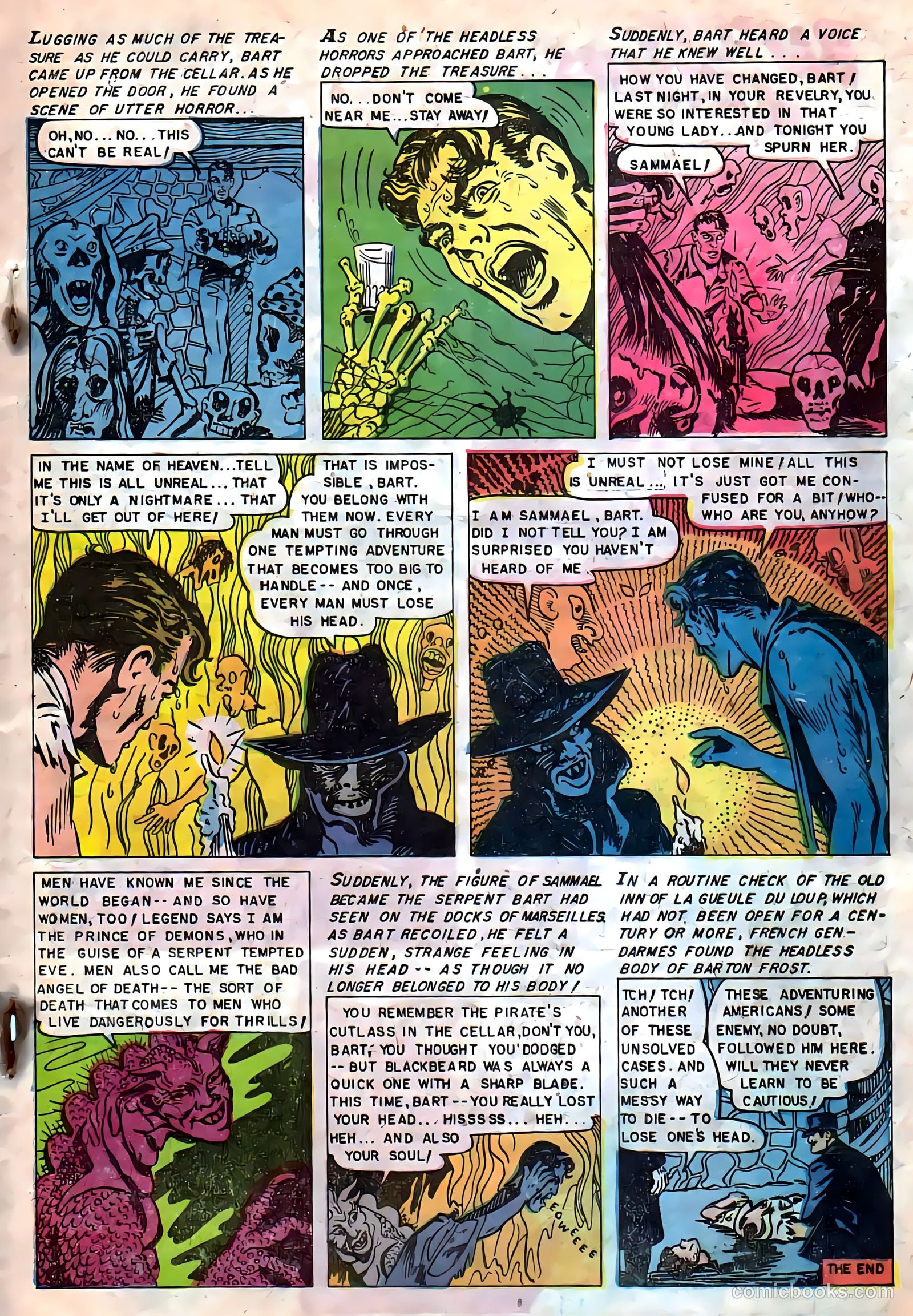 Baffling Mysteries #13 (1953) — page 17 of 36