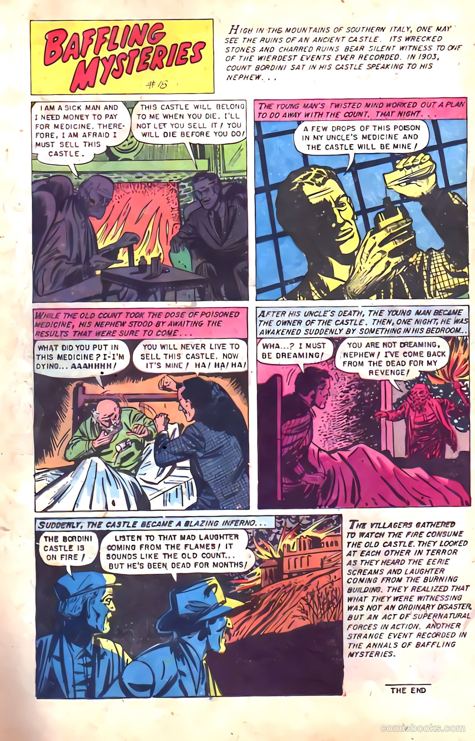 Baffling Mysteries #13 (1953) — page 18 of 36