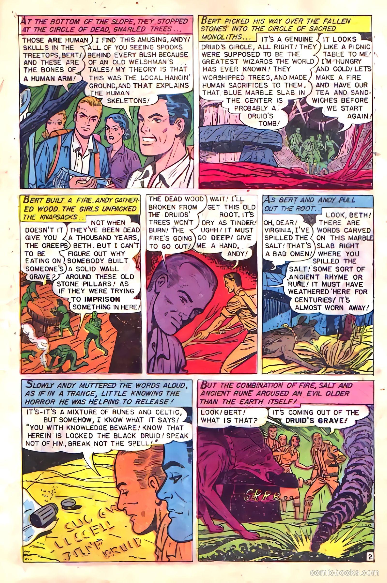 Baffling Mysteries #13 (1953) — page 29 of 36