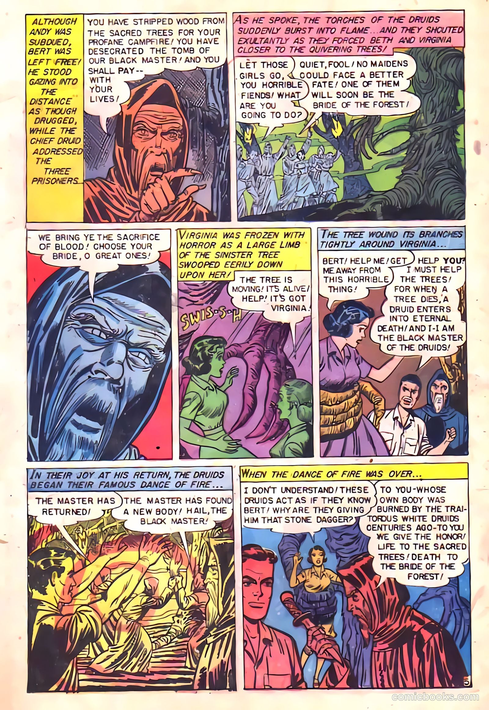 Baffling Mysteries #13 (1953) — page 32 of 36