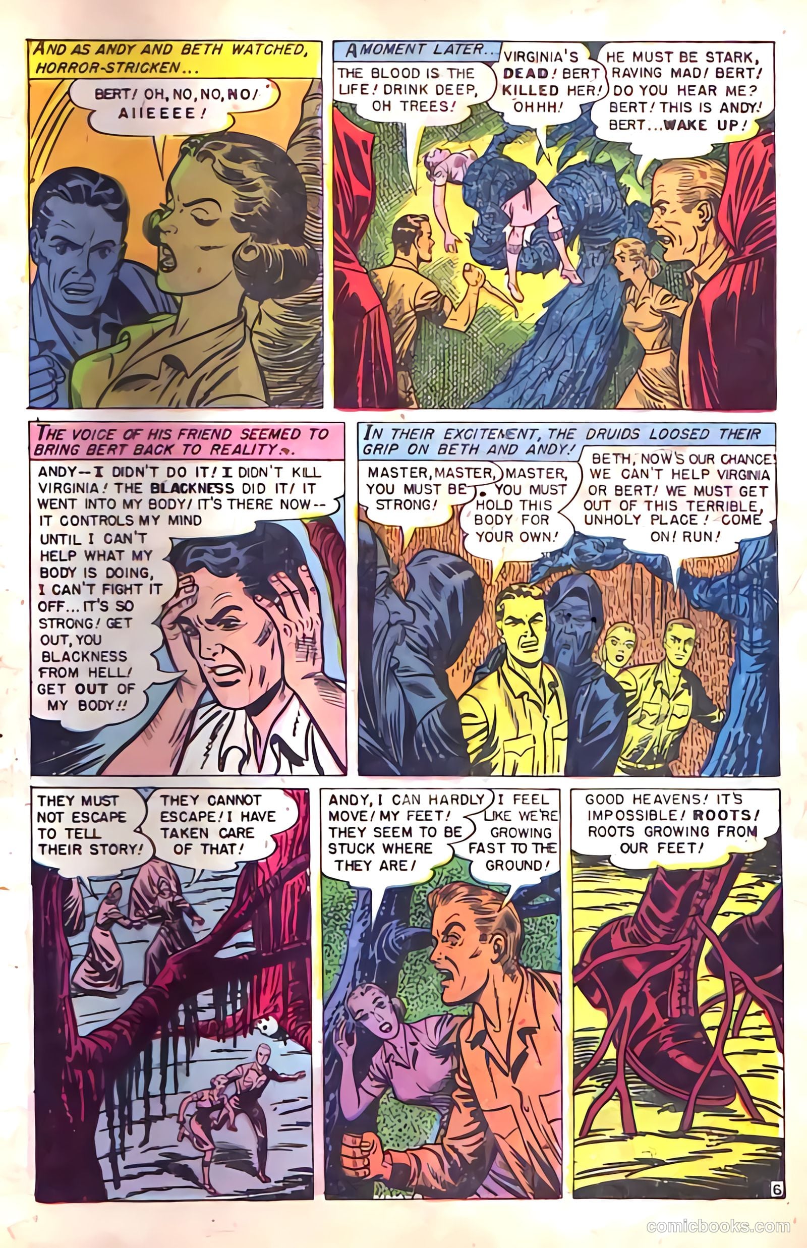 Baffling Mysteries #13 (1953) — page 33 of 36