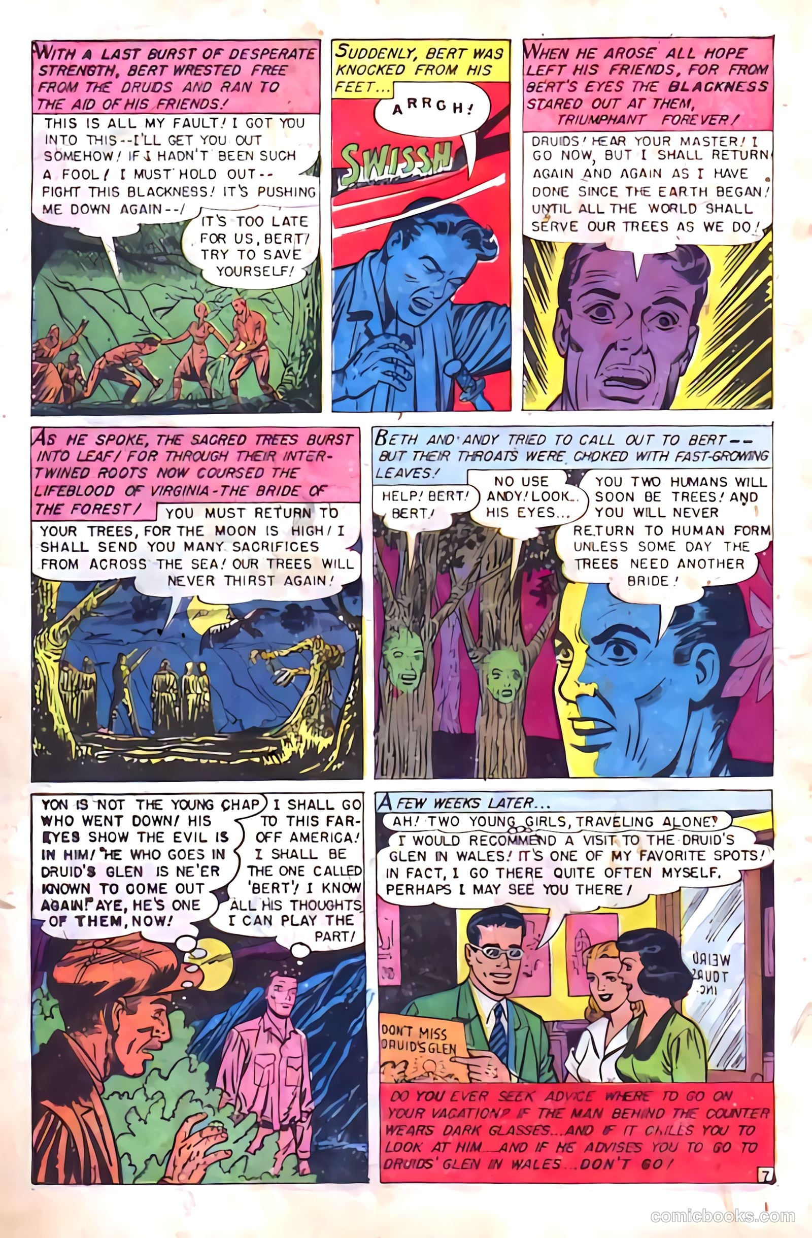 Baffling Mysteries #13 (1953) — page 34 of 36