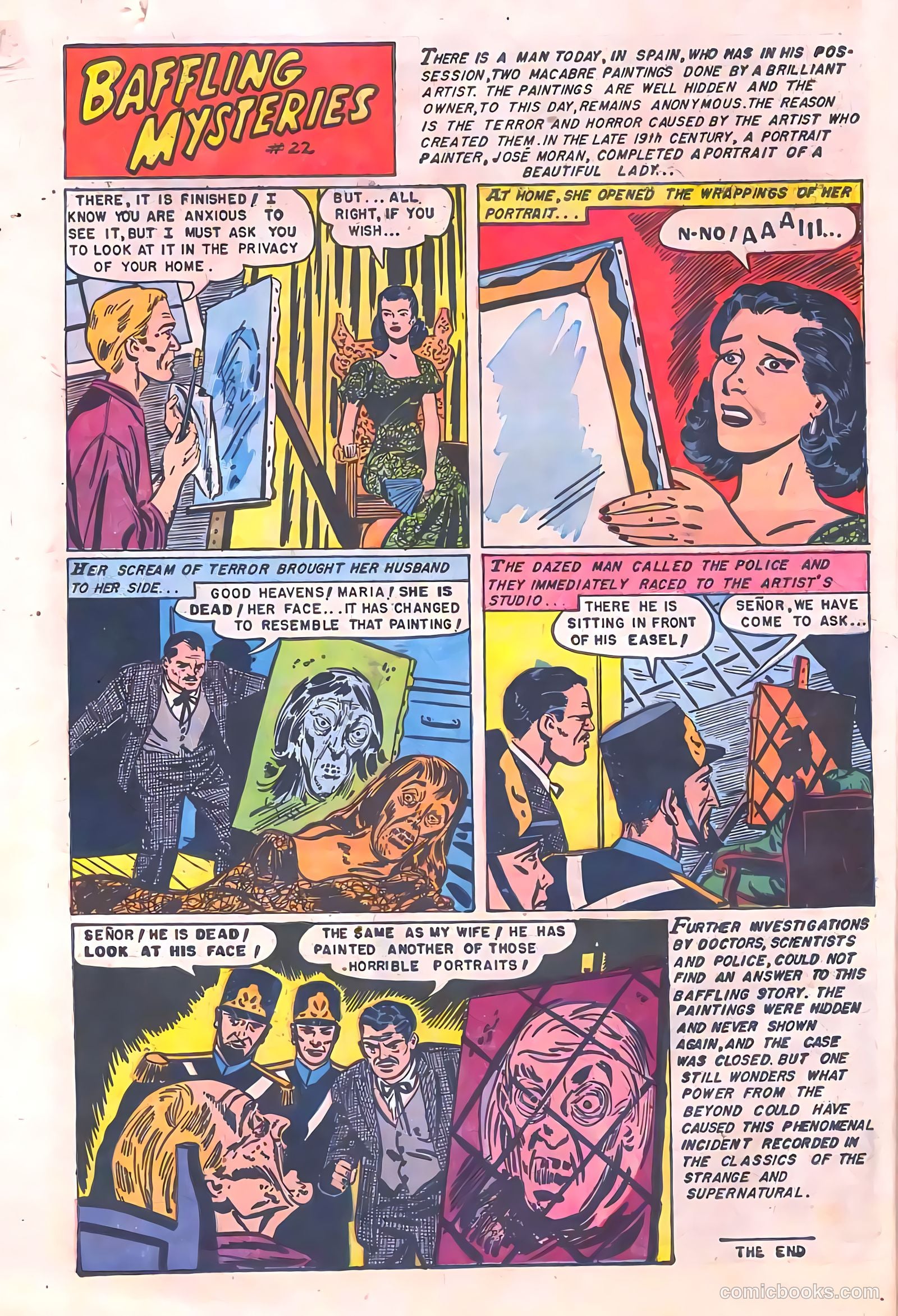 Baffling Mysteries #14 (1953) — page 10 of 36