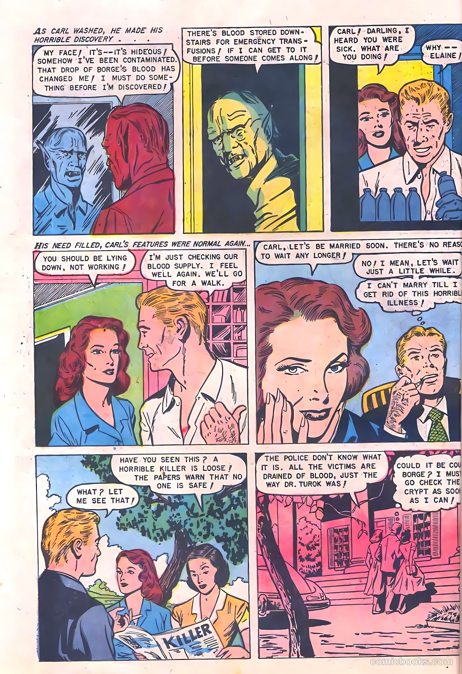 Baffling Mysteries #14 (1953) — page 14 of 36