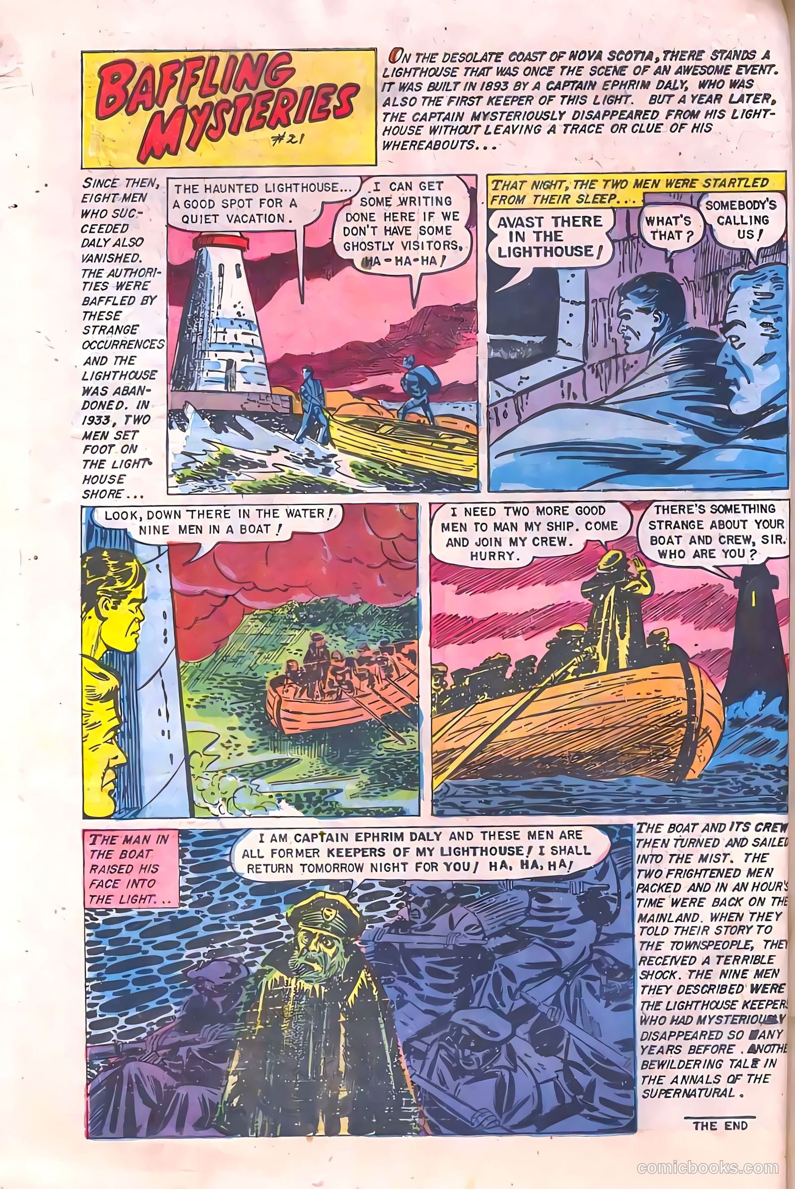 Baffling Mysteries #14 (1953) — page 18 of 36
