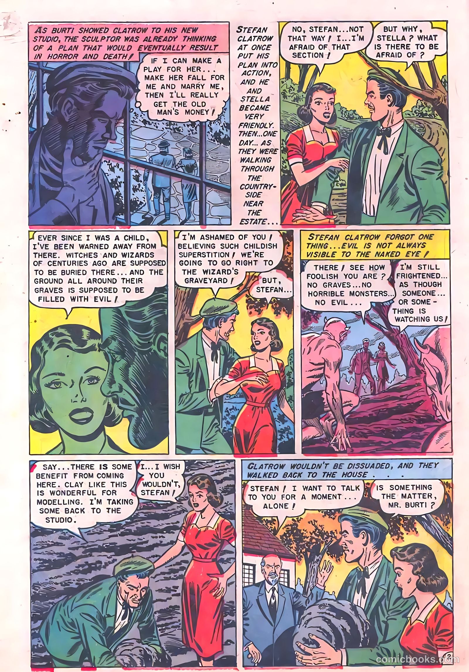 Baffling Mysteries #14 (1953) — page 20 of 36