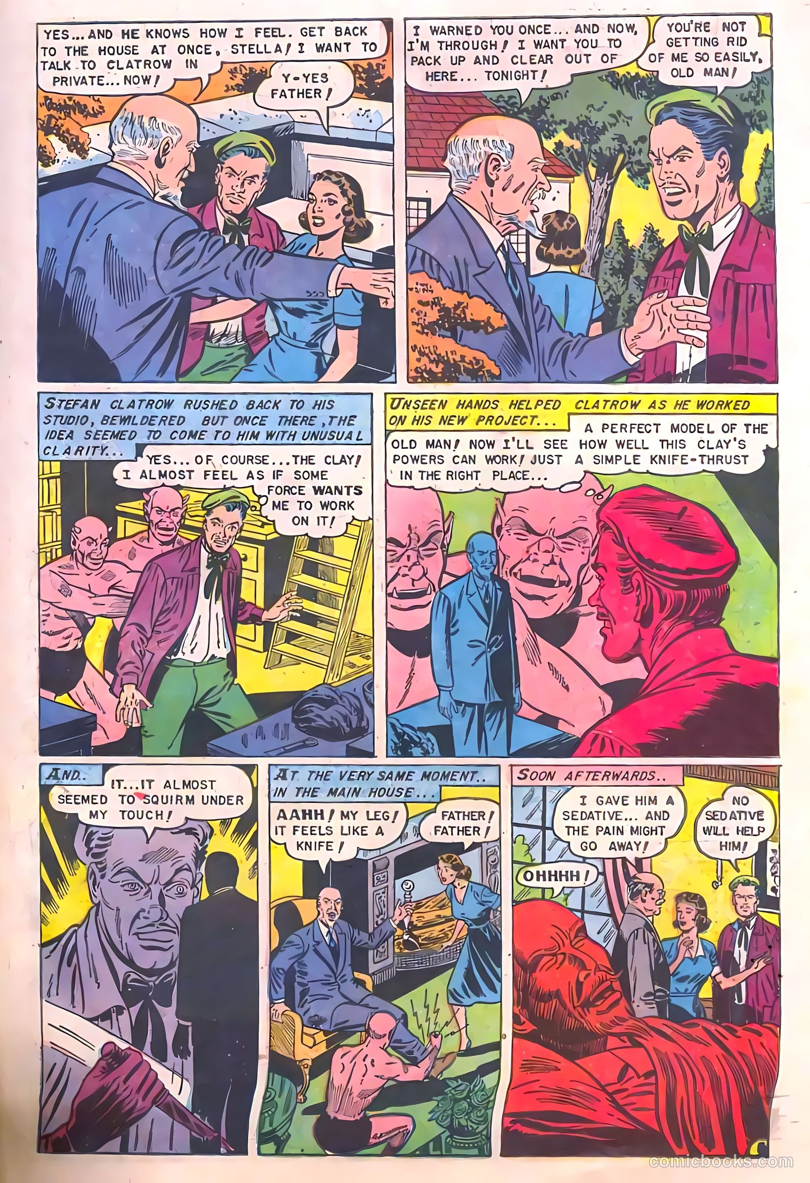 Baffling Mysteries #14 (1953) — page 23 of 36