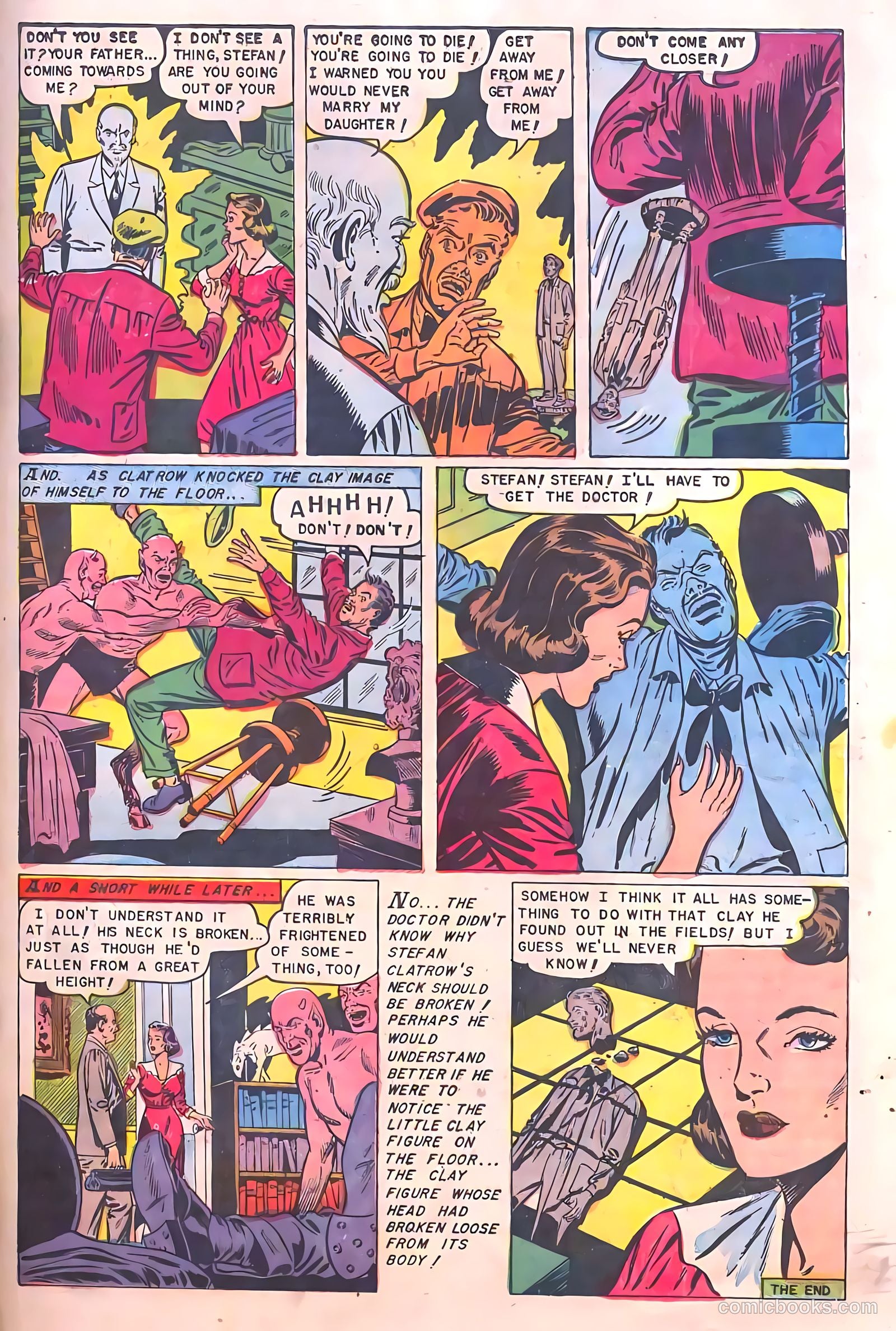 Baffling Mysteries #14 (1953) — page 25 of 36