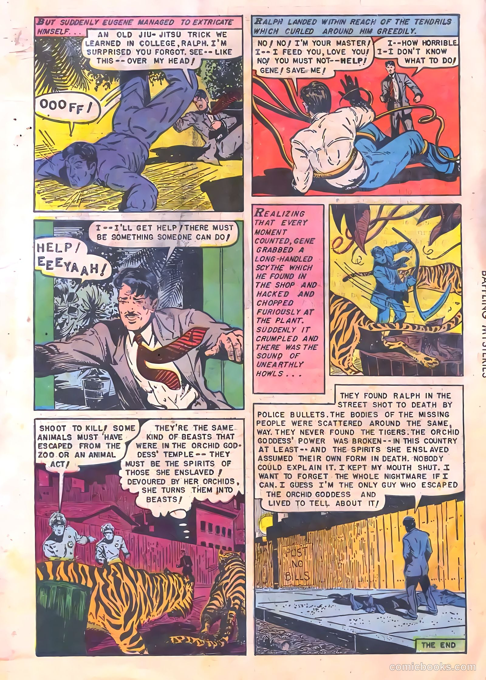 Baffling Mysteries #14 (1953) — page 34 of 36